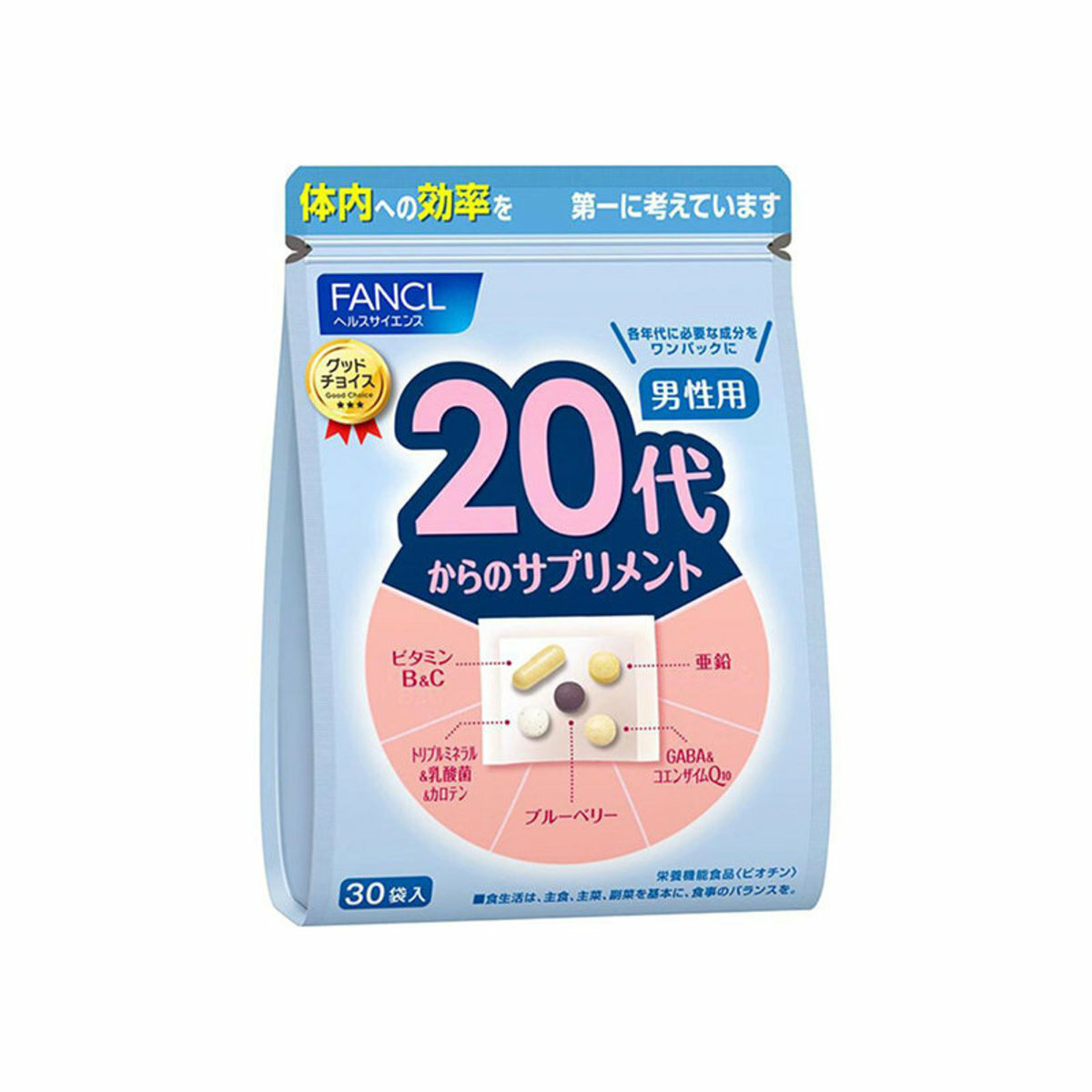 Fancl - 20代男士綜合維他命 30包