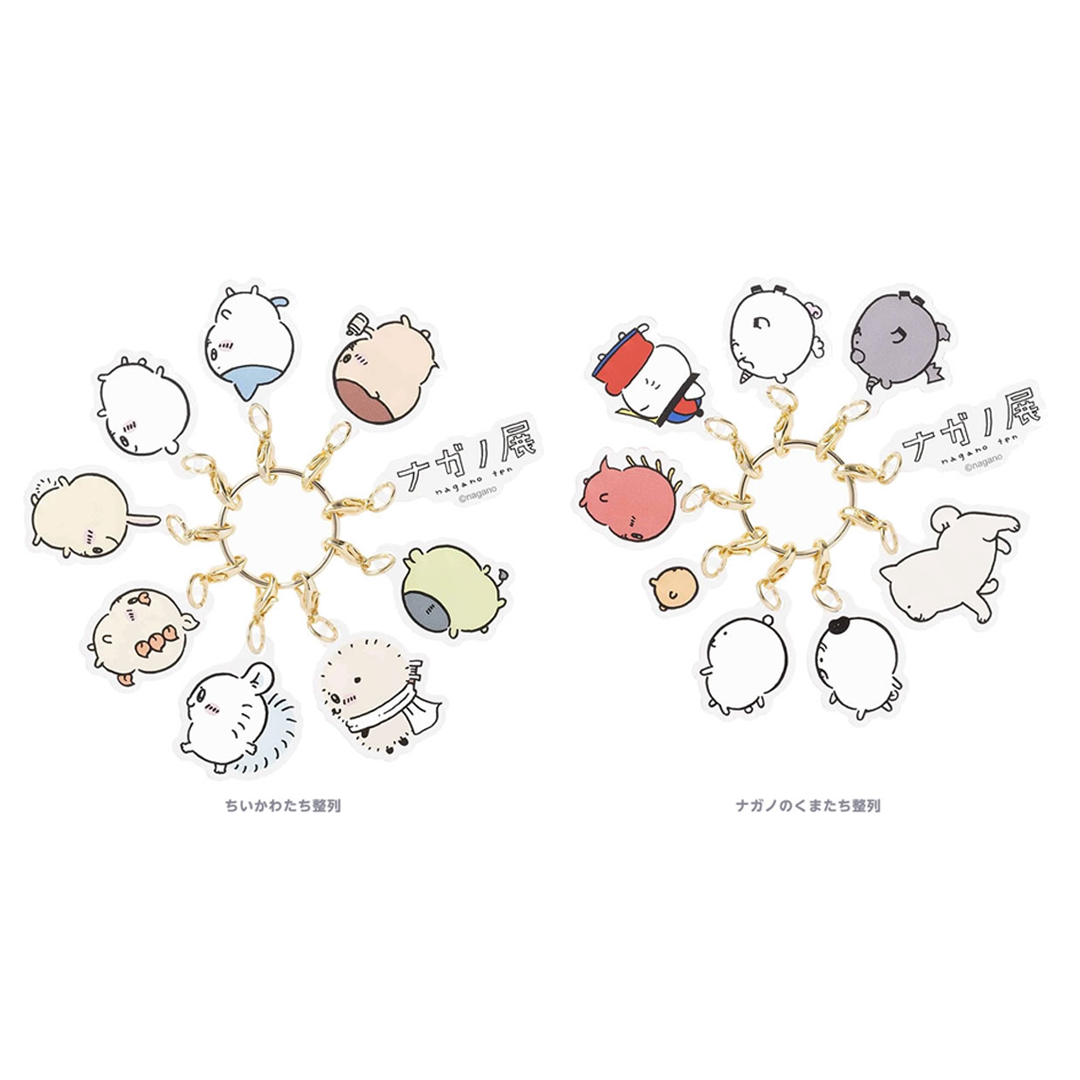 預訂｜Nagano展 Chiikawa 9連鎖匙扣