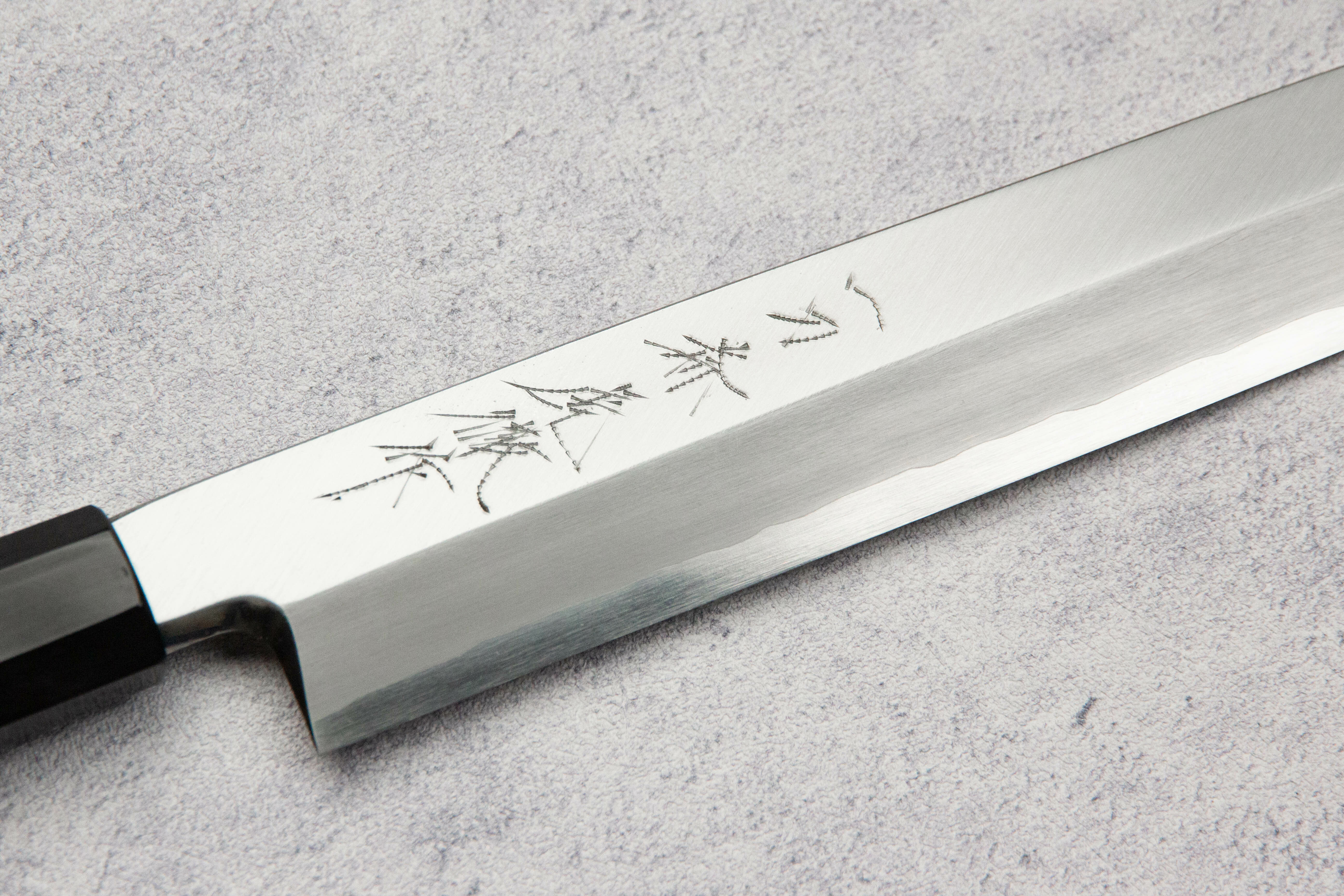 一刀斎虎徹　柳葉　27cm 青鋼 一刀斎虎徹 柳葉 27cm 青鋼