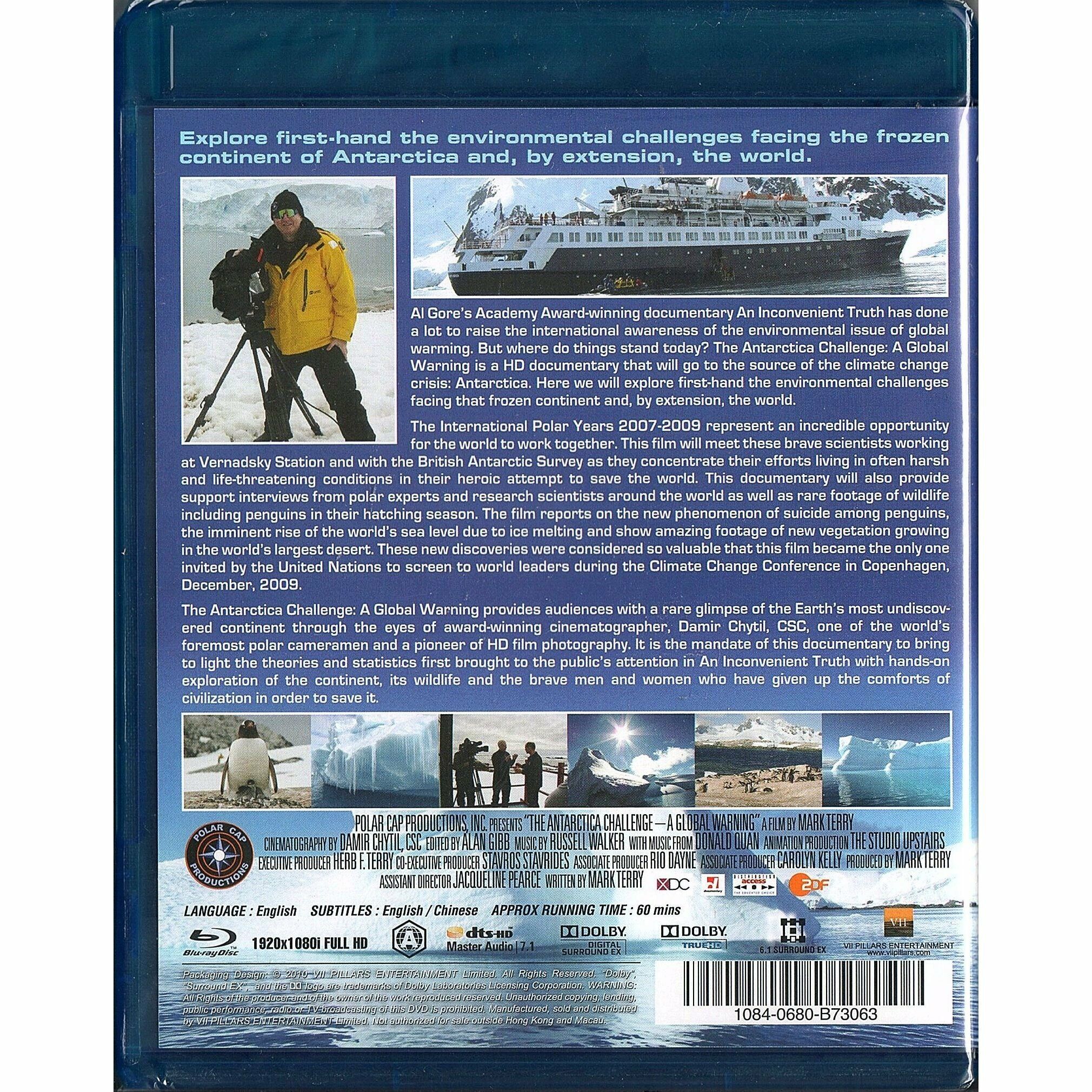The Antarctica Challenge: A Global Warning (2009) (Blu-ray) (Hong Kong Version)