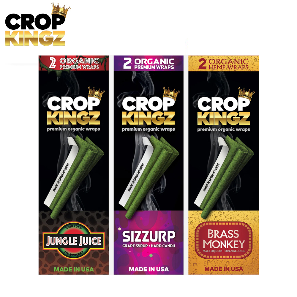🇺🇸 Crop Kingz - Hemp Wraps 漢麻雪茄紙（2pc）