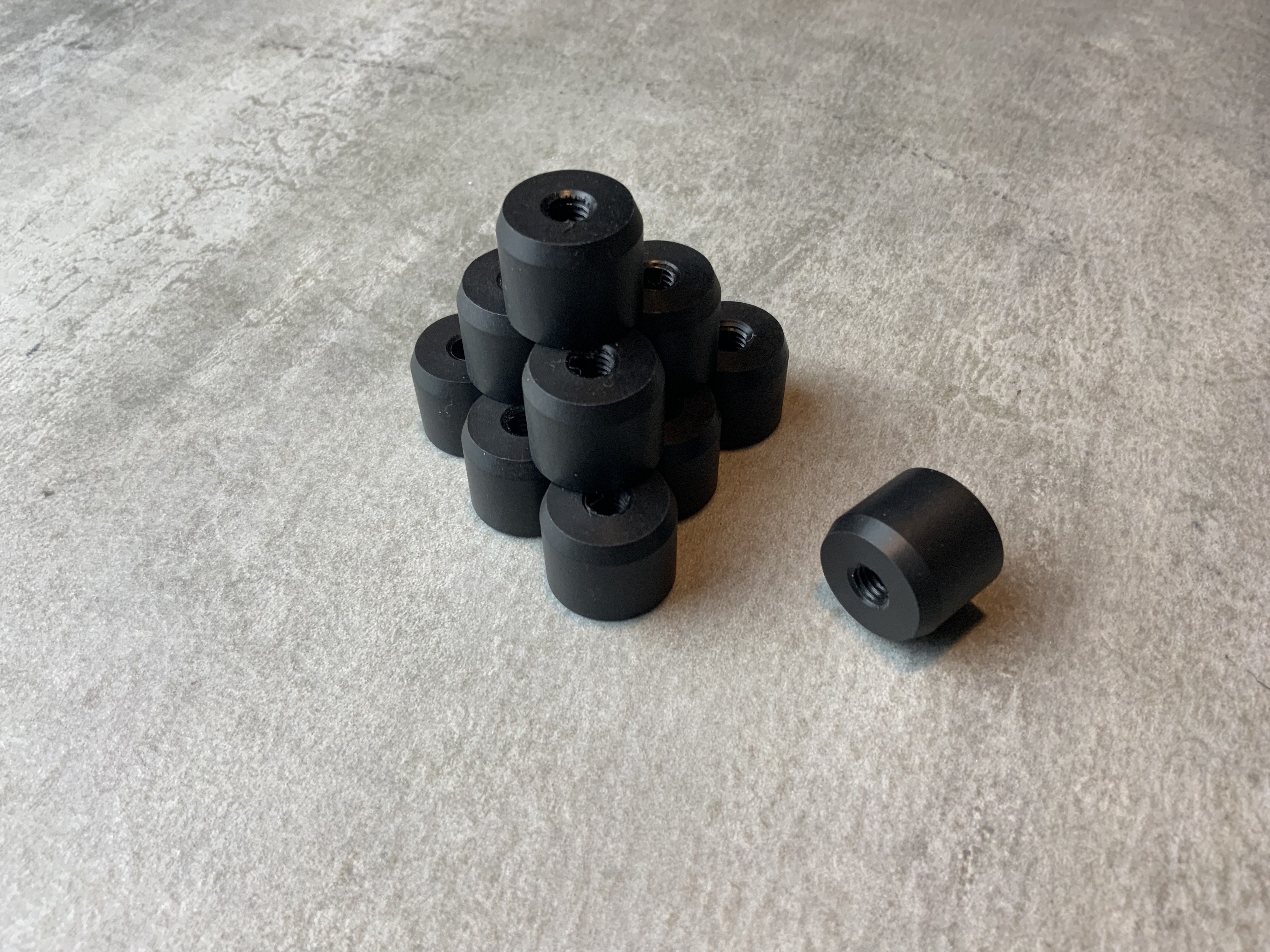 【YX部品】車把手 塑鋼內塞 適用各式22mm車手 中心附鎖式6mm 搭配塑鋼端子使用 全車系通用