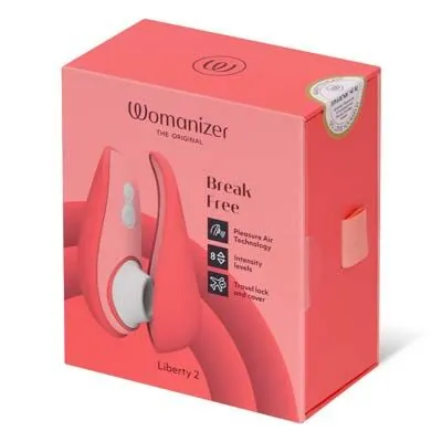 Womanizer Liberty 2 陰蒂吸啜器 -玫瑰粉