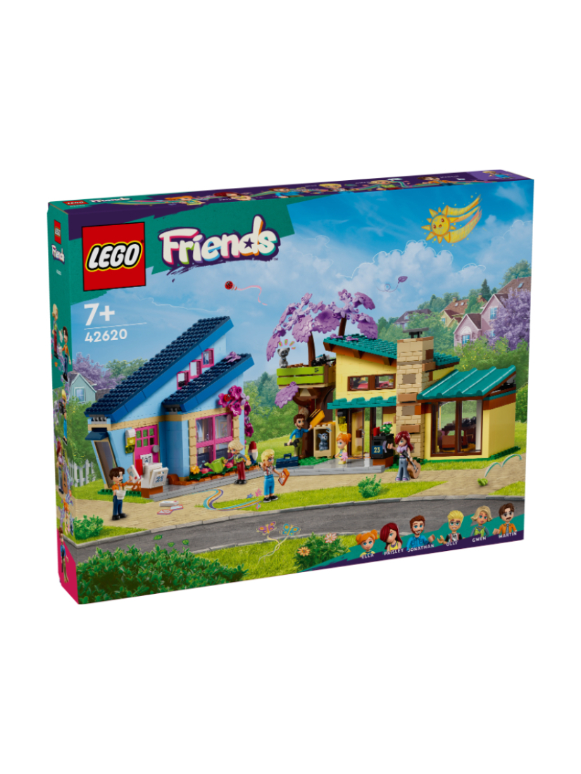 LEGO 42620 Olly and Paisley's Family Houses
