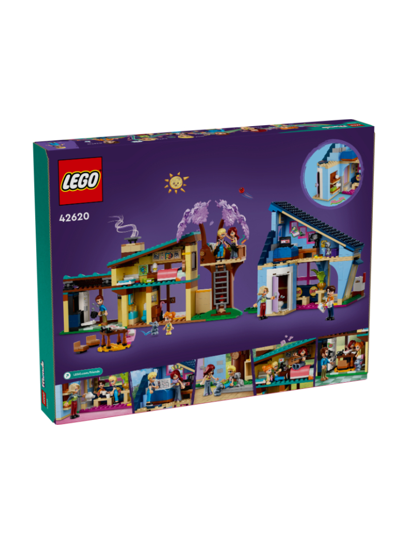 LEGO 42620 Olly and Paisley's Family Houses