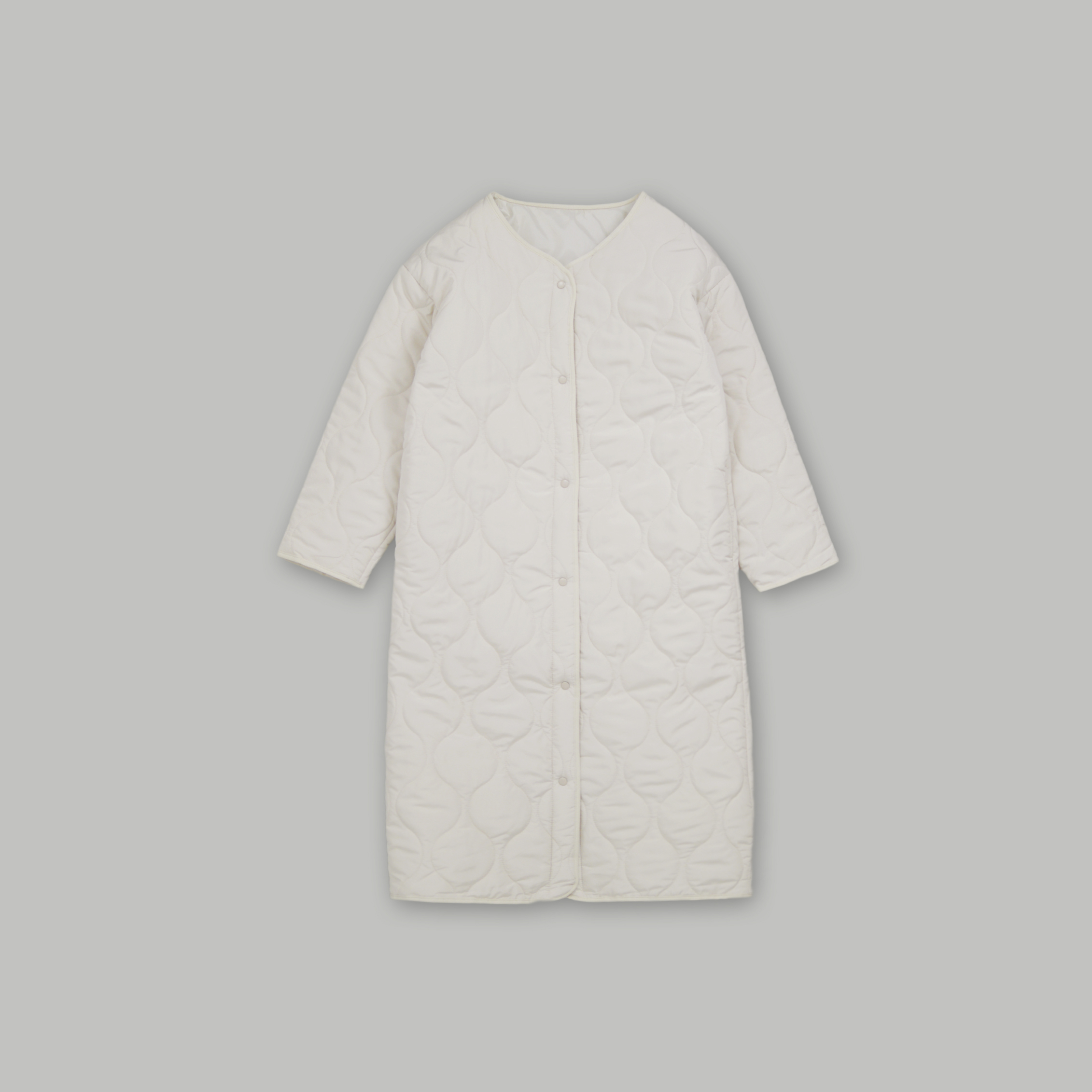 J.P.L. 無領絎縫內裏大衣 ╭ 3色 ╮