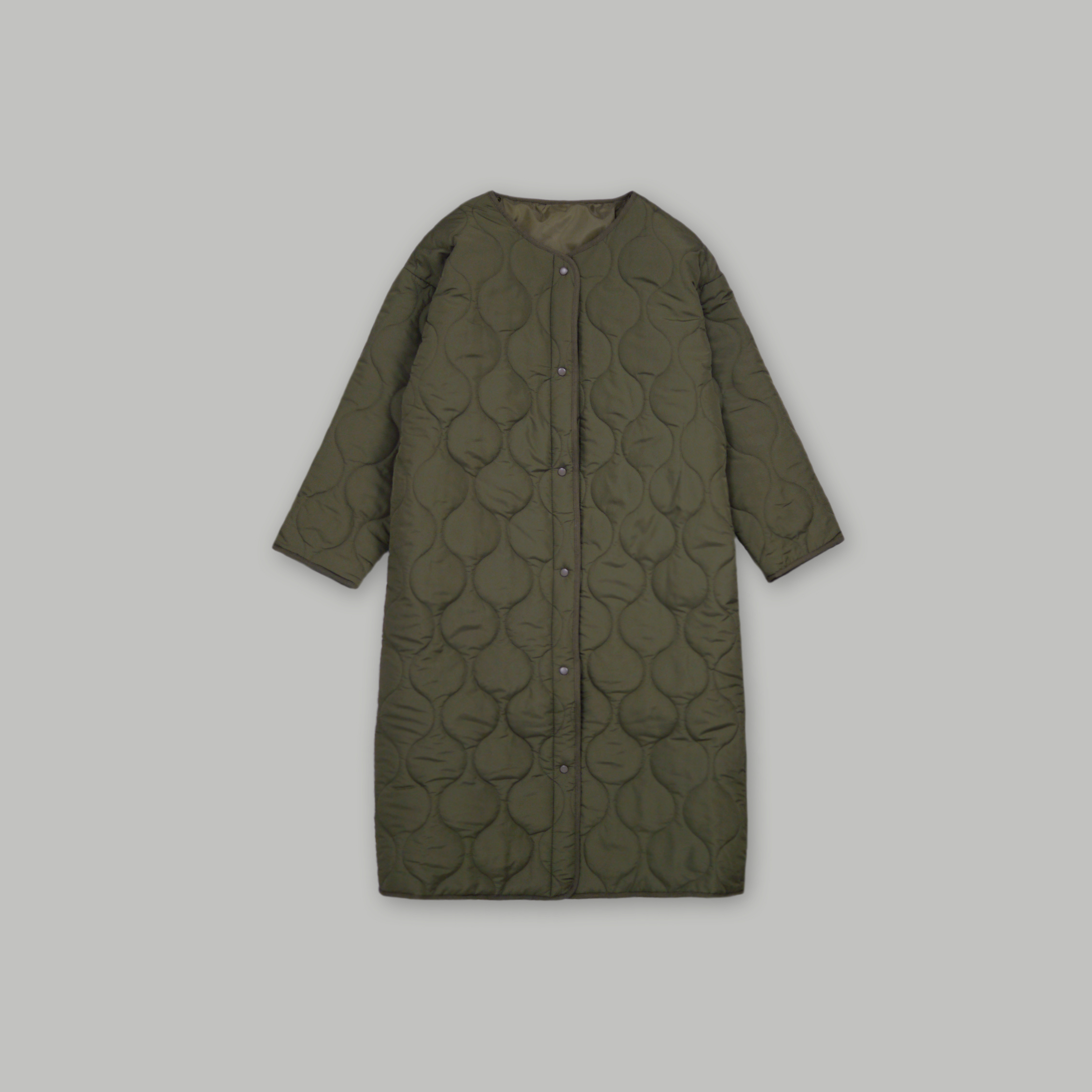 J.P.L. 無領絎縫內裏大衣 ╭ 3色 ╮