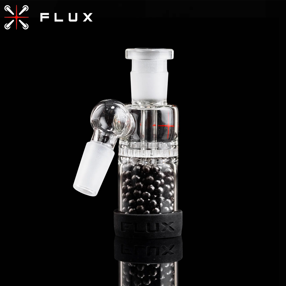 🇺🇸Flux - Fusion Ash Catcher 45° 活性碳過濾補灰器｜水煙壺配件升級首選
