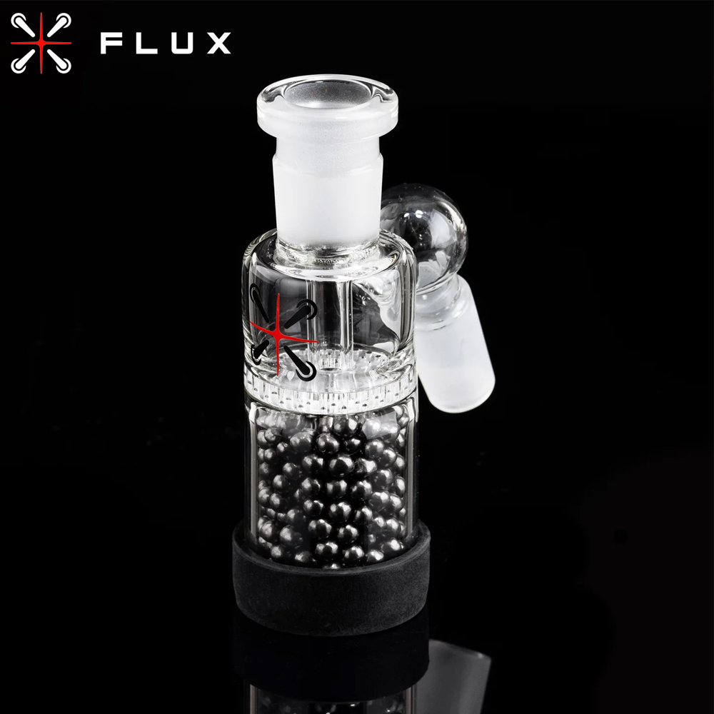 🇺🇸Flux - Fusion Ash Catcher 45° 活性碳過濾補灰器｜水煙壺配件升級首選