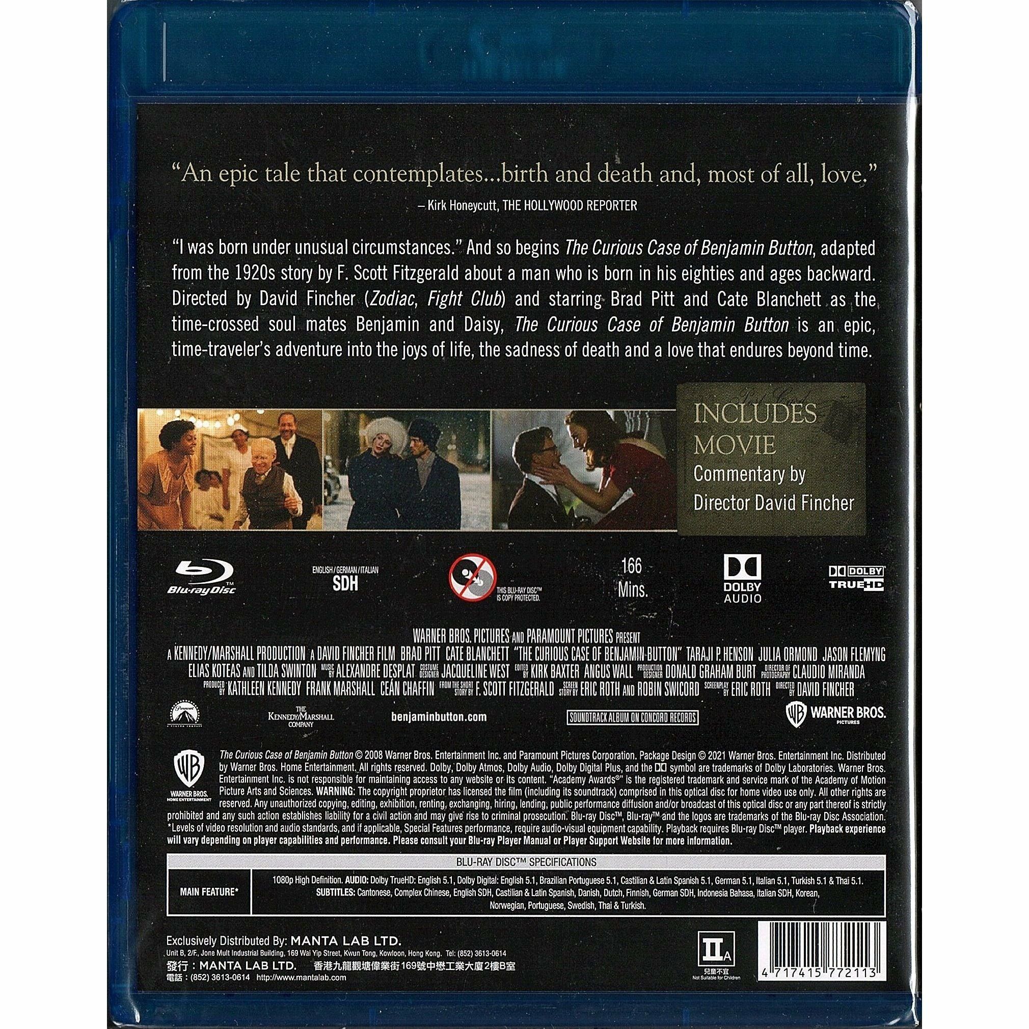 Curious Case of Benjamin Button, The (2008) (Blu-ray)