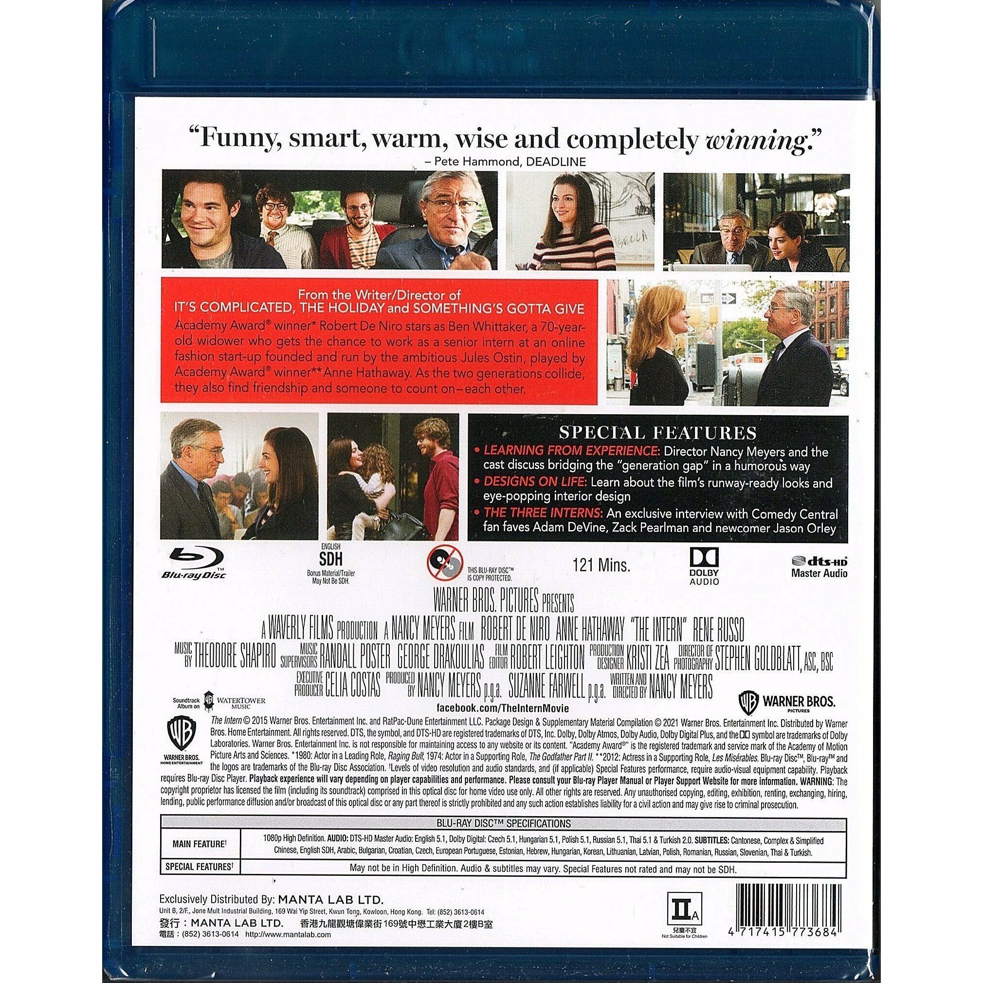 Intern, The (2015) (Blu-ray)