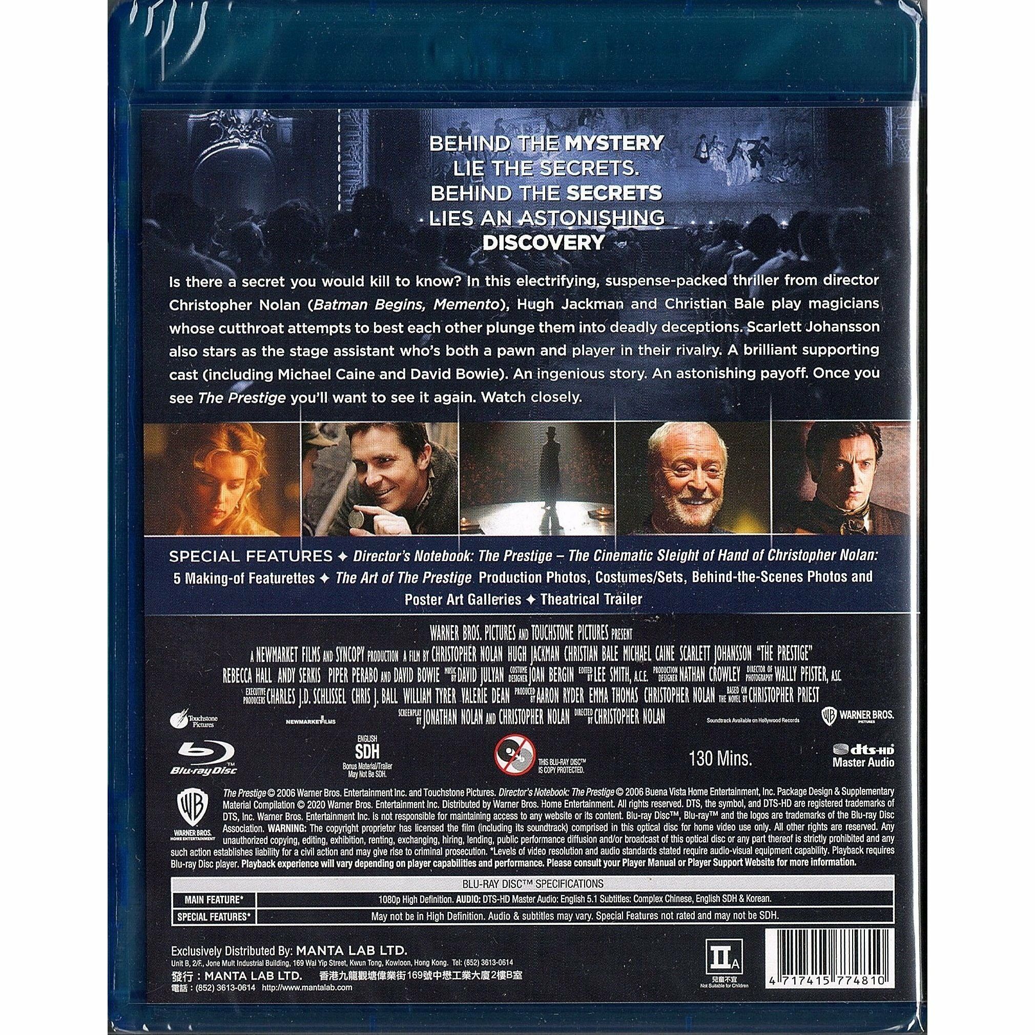 PRESTIGE, THE (Blu-ray)