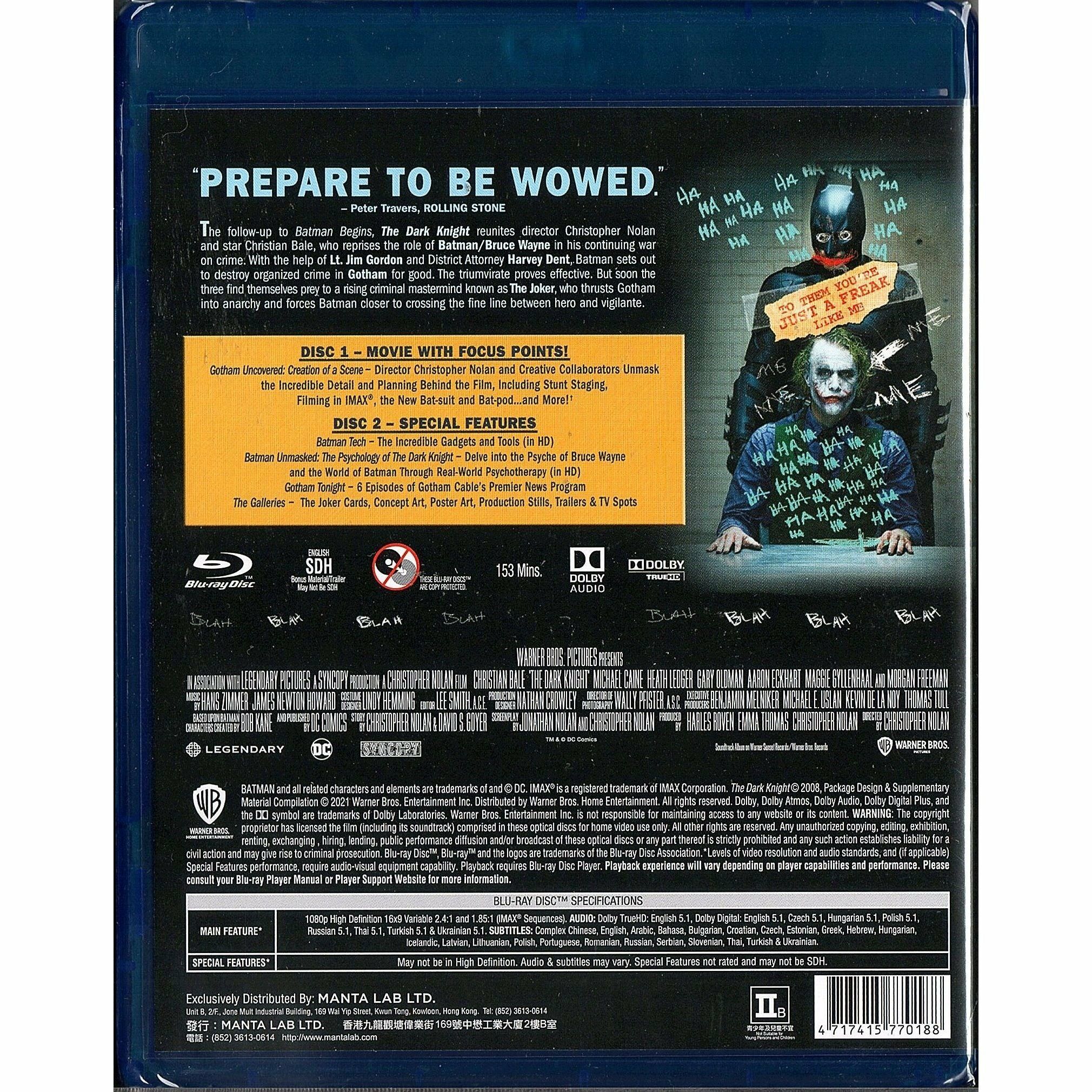 DARK KNIGHT, THE (Blu-ray)