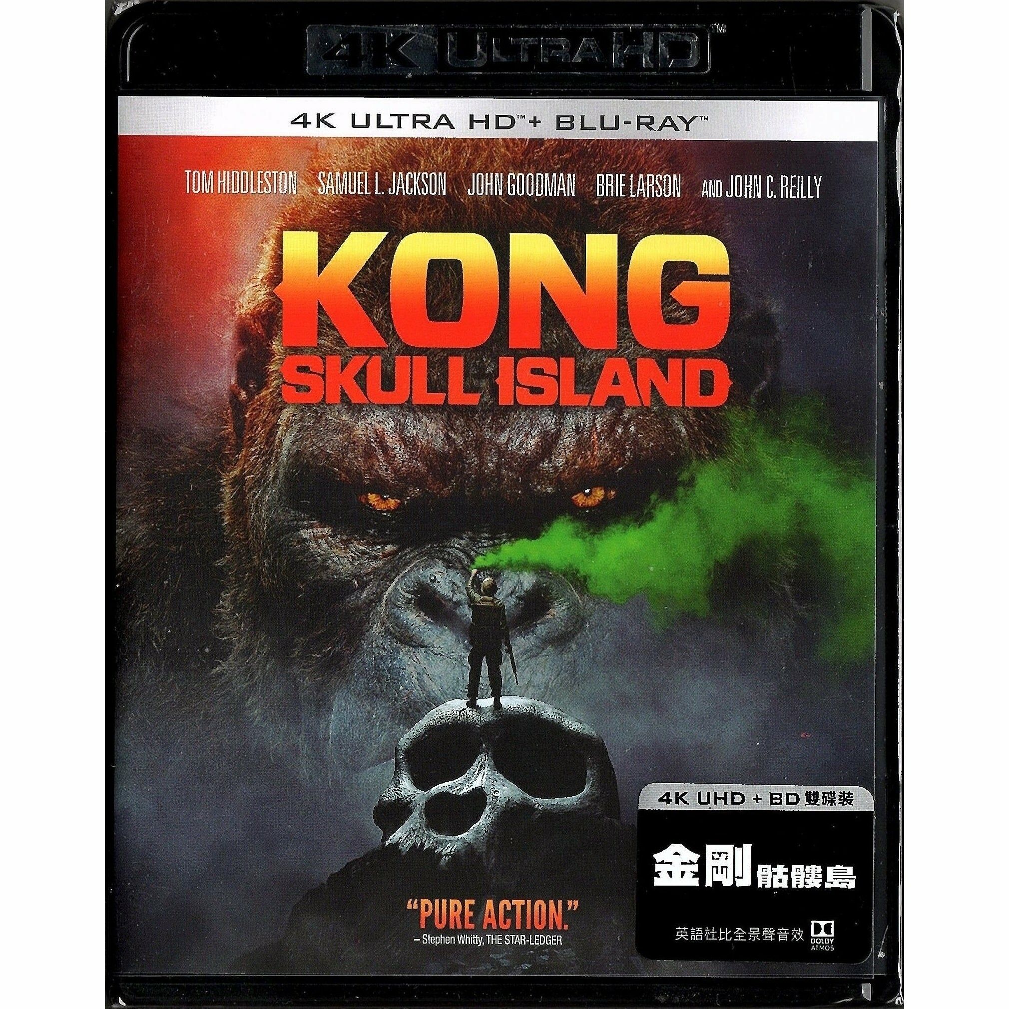 金剛：骷髏島 (2017) (4K Ultra HD + Blu-ray) [訂貨]