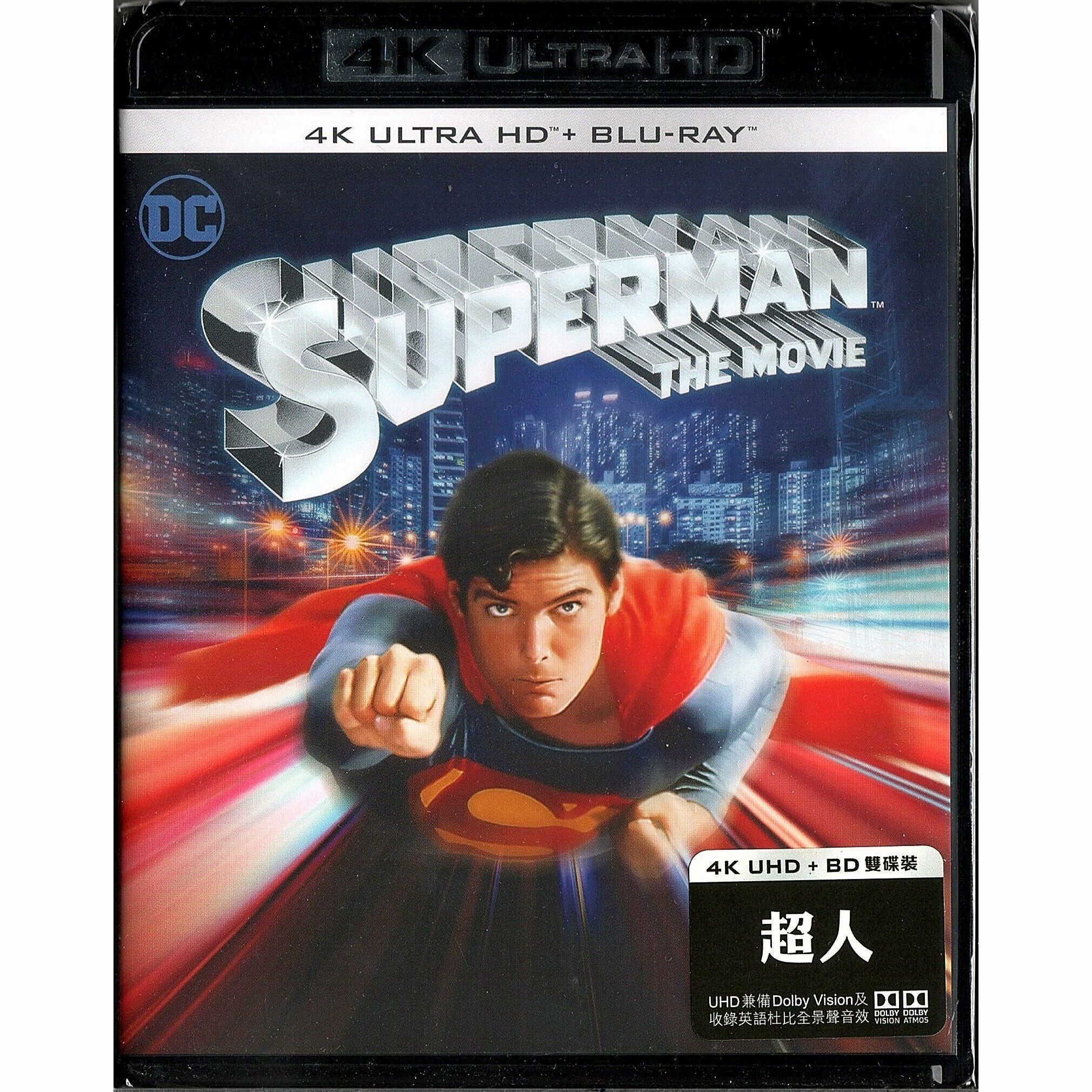 超人 (1978) (4K Ultra HD + Blu-ray) [訂貨]