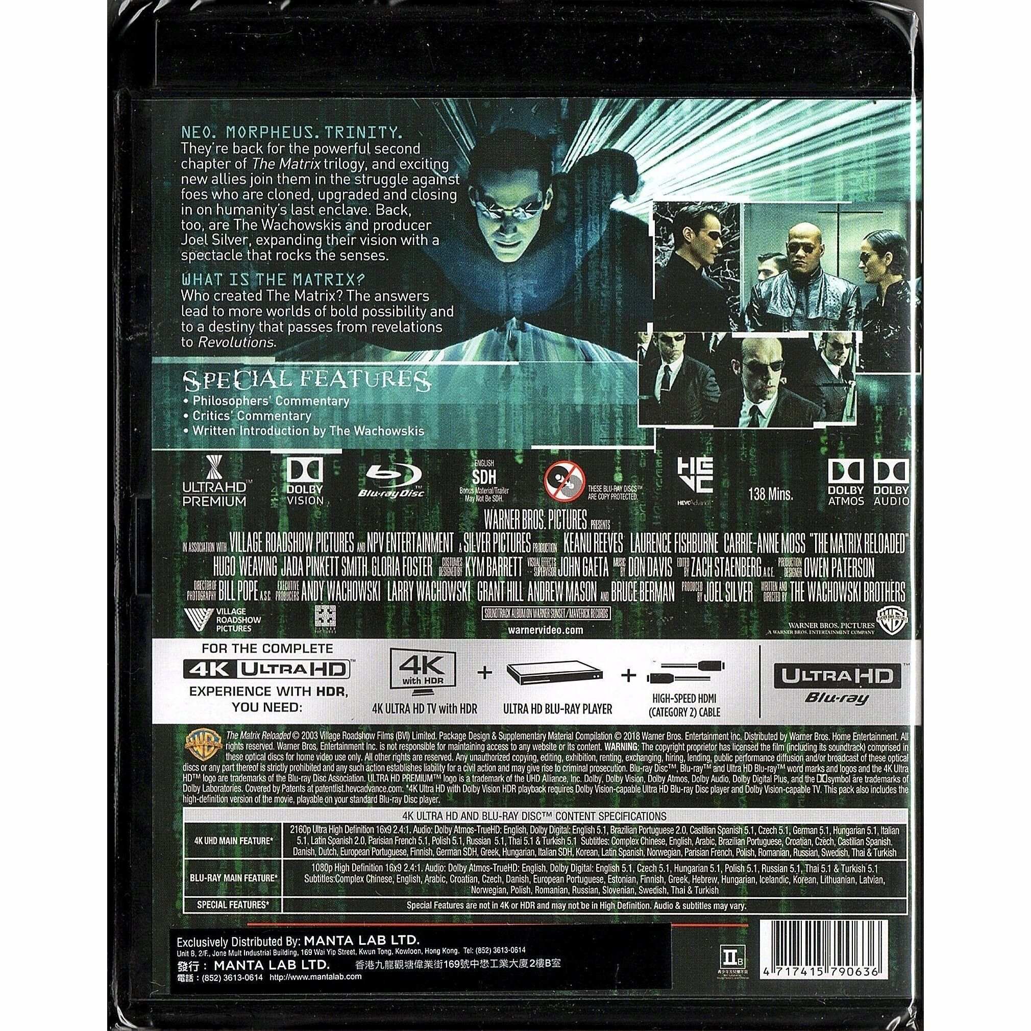 22世紀殺人網絡2︰決戰未來 (2003) (4K Ultra HD + Blu-ray) [訂貨]