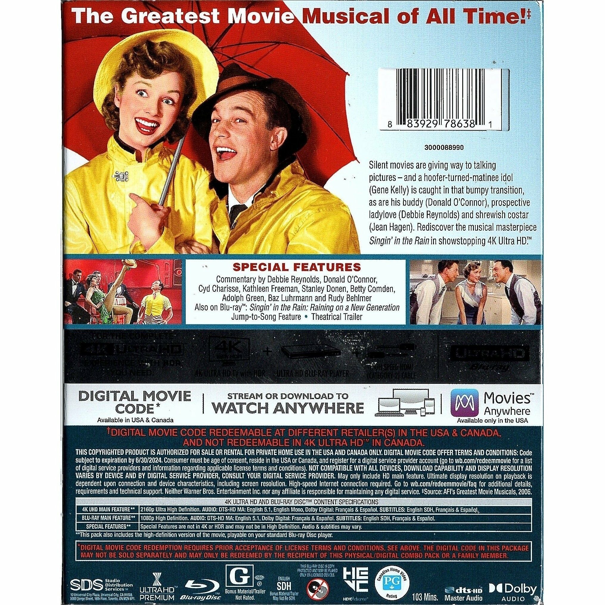 萬花嬉春 (1952) (4K Ultra HD + Blu-ray) (美國版)