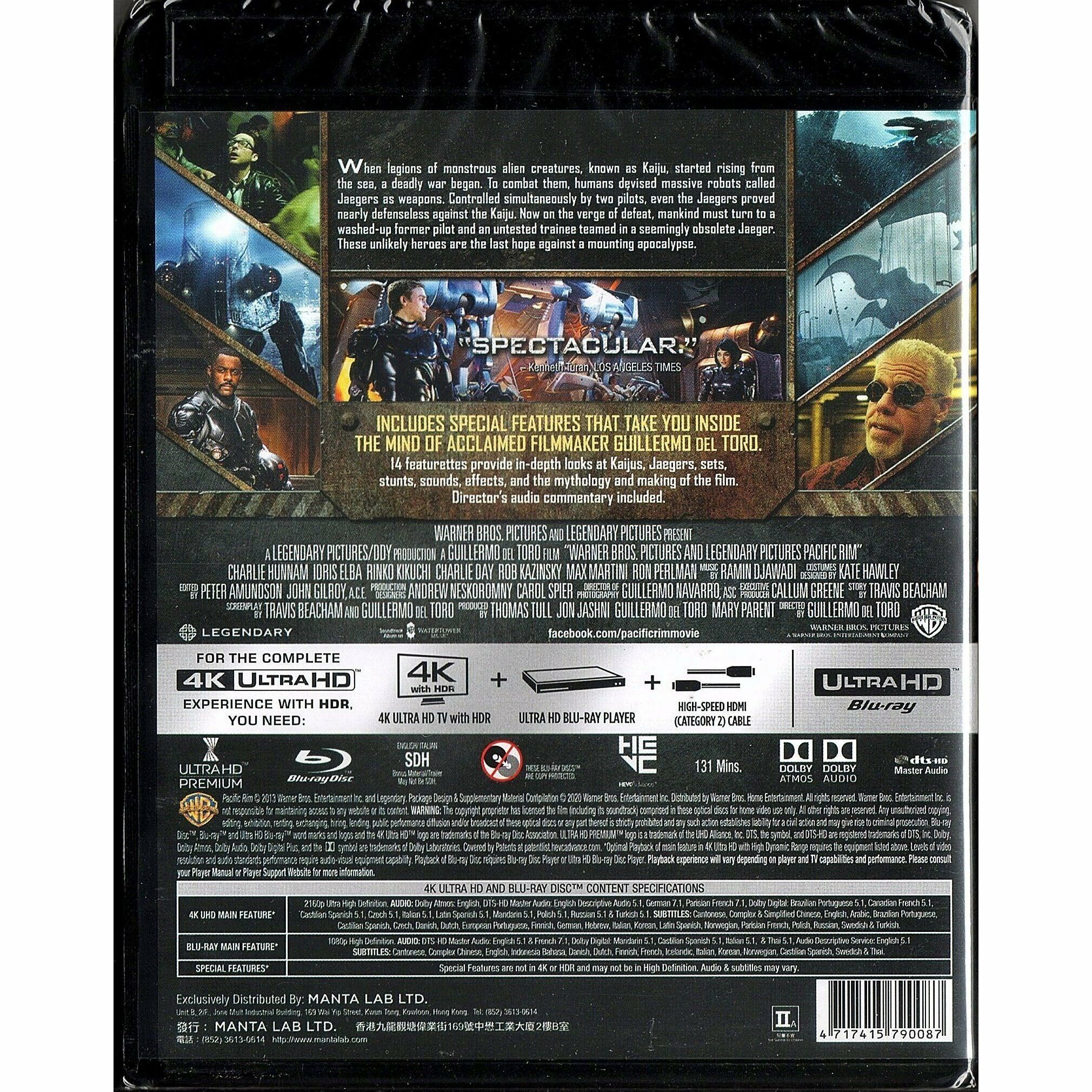 悍戰太平洋 (2013) (4K Ultra HD + Blu-ray) [訂貨]