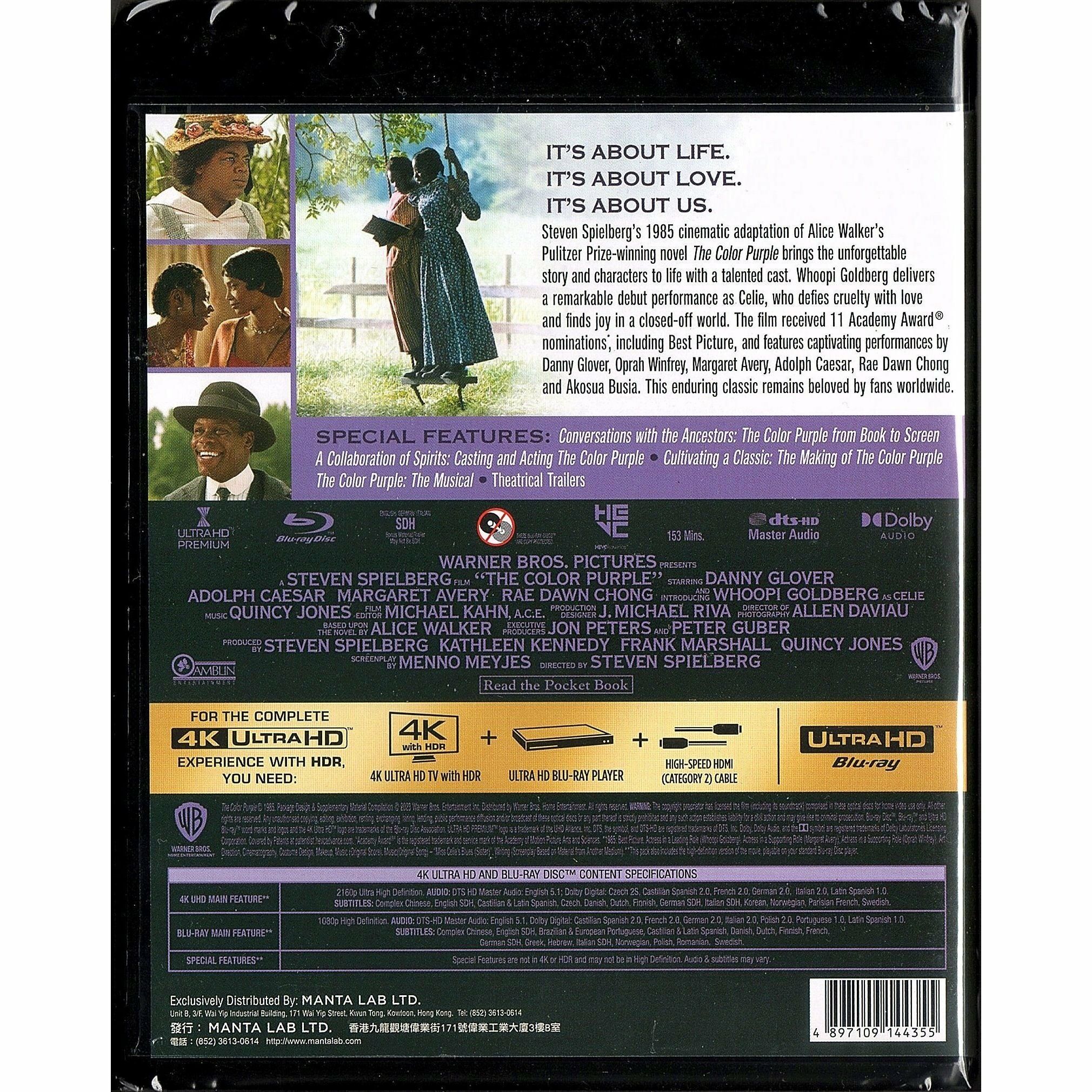 Color Purple, The (1985) (4K Ultra HD + Blu-ray)