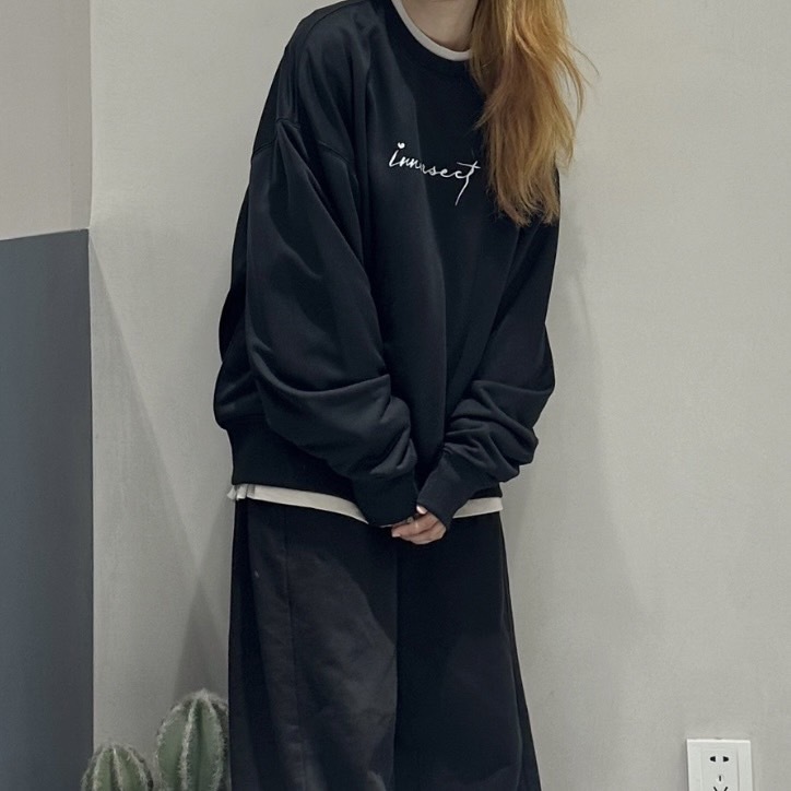 INNERSECT x JERRY LORENZO 大學T 長袖 陳冠希 三生萬物 草寫LOGO 背圖