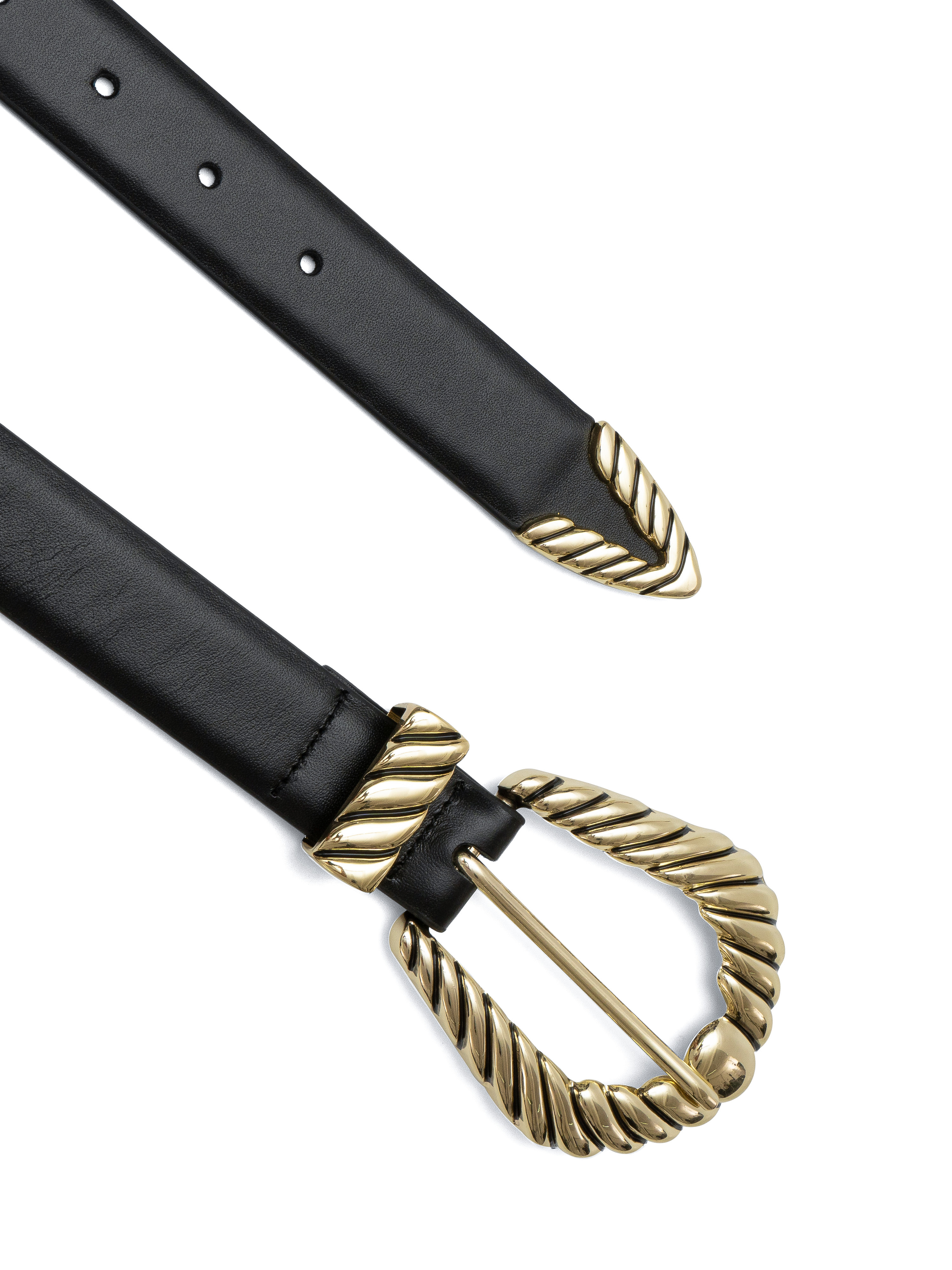 扭紋大金扣皮帶（現貨款式）