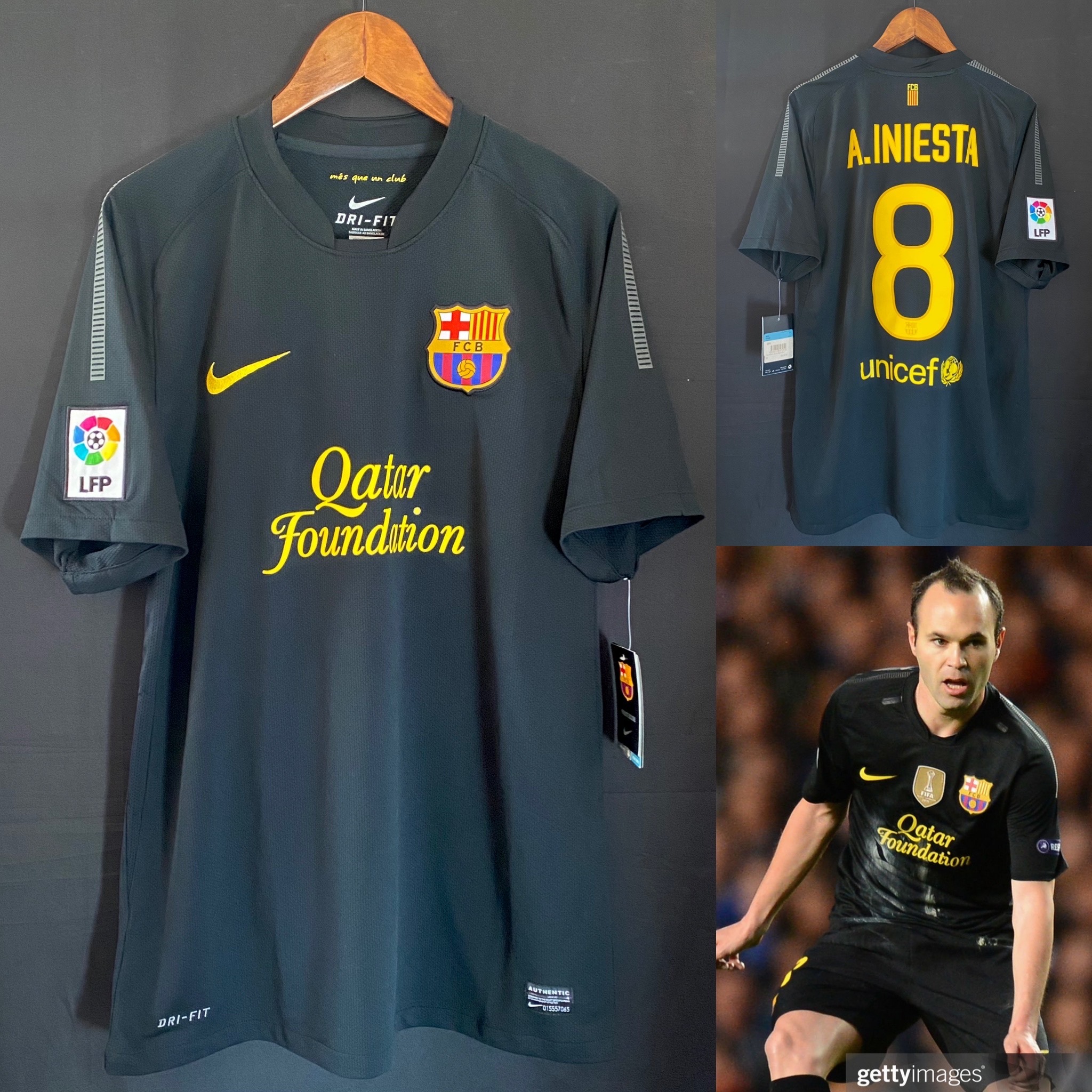 CAPITTEN キャピテンA. INIESTA 8シャツ 国立限定バルセロナ