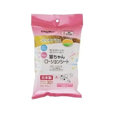 CattyＭan 貓貓清潔濕紙巾．30張