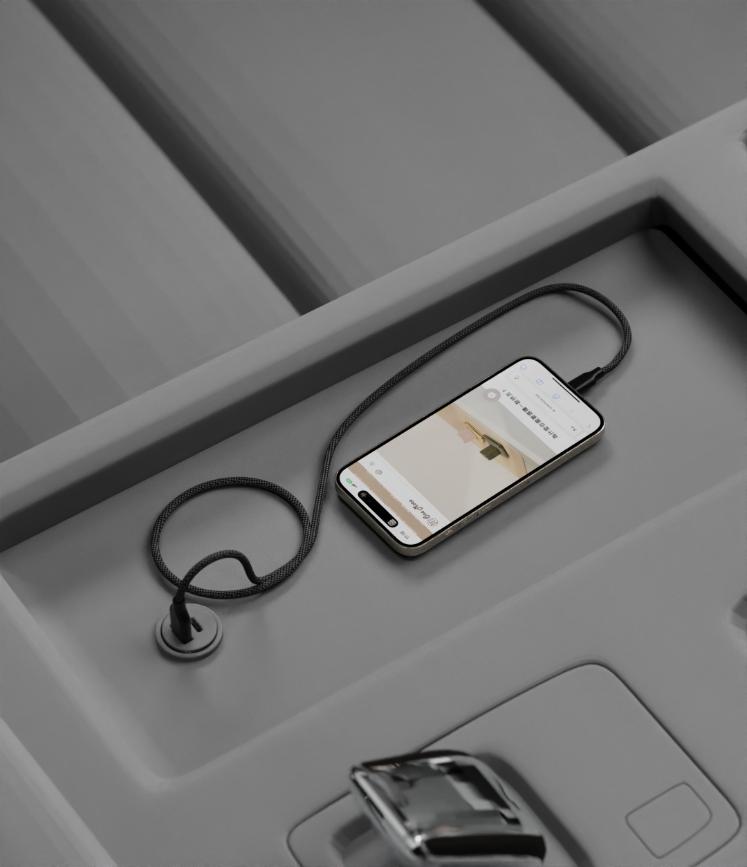 Allite EASY CABLE 磁吸收納編織快充線 USB-A to USB-C