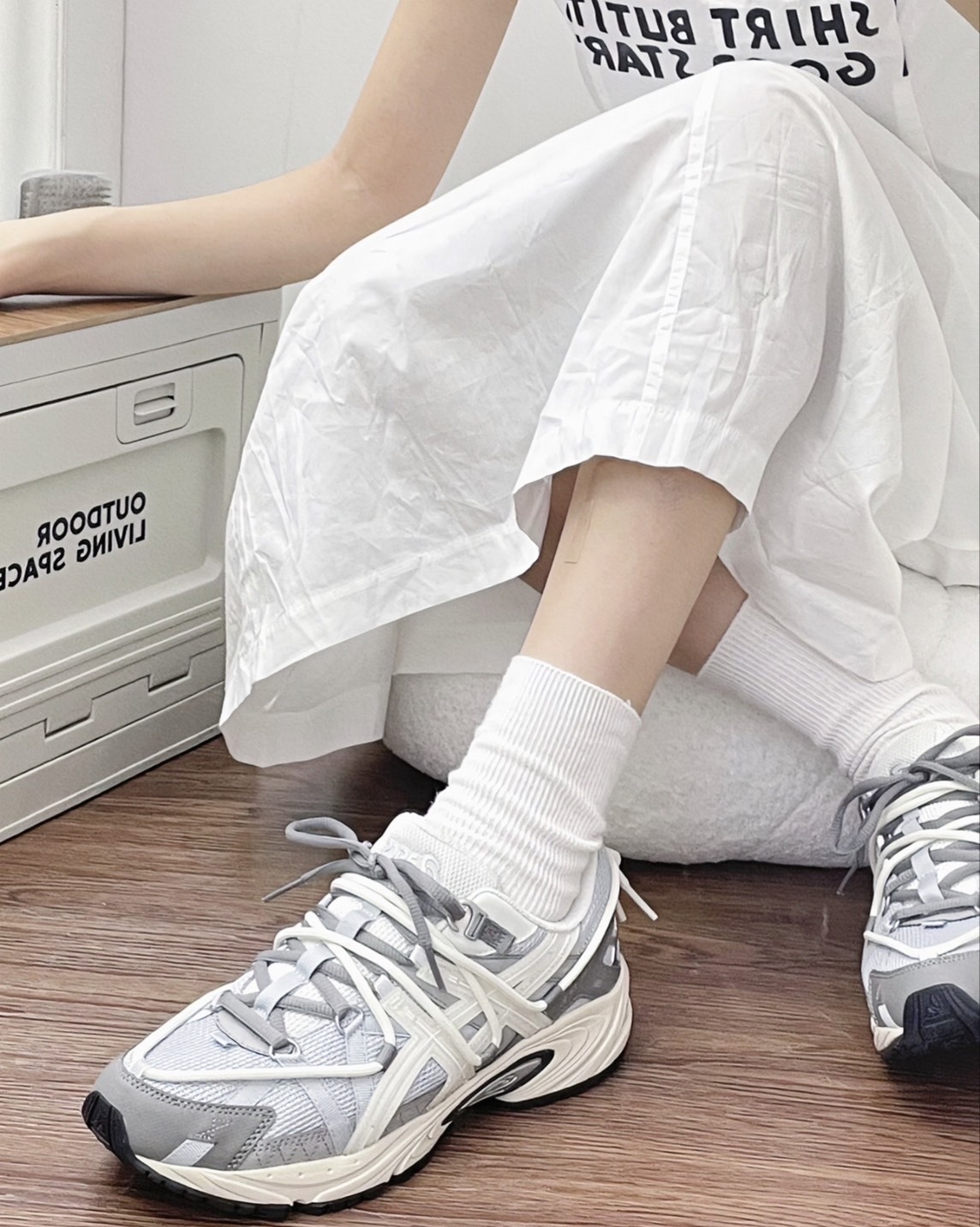 預購 ASICS GEL-KAHANA TR V2 月光灰 抽繩 亞瑟士 復古 男女款