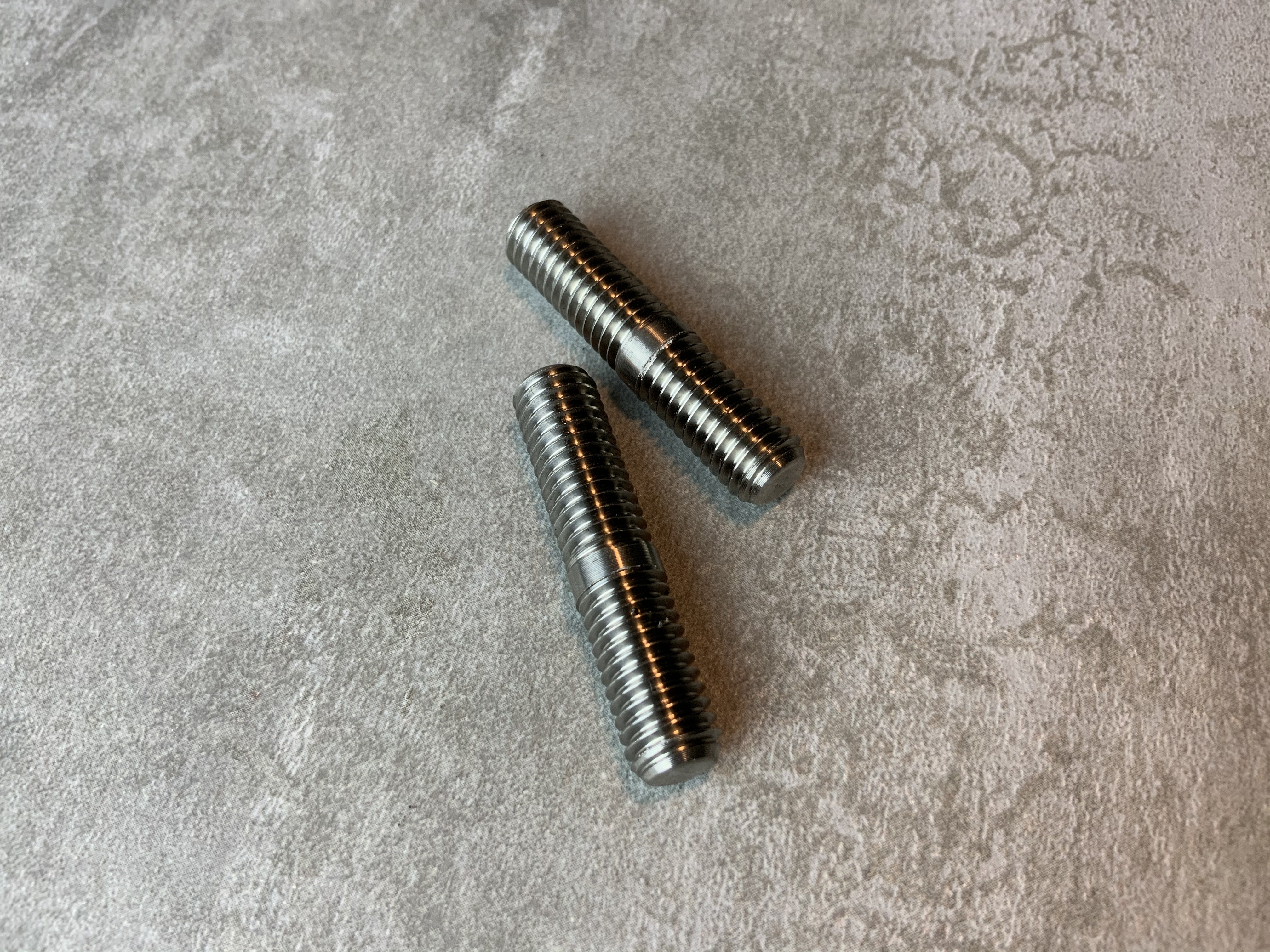 【YX部品】鈦合金排氣管螺絲/雙頭牙條/缸頭螺絲 8mm