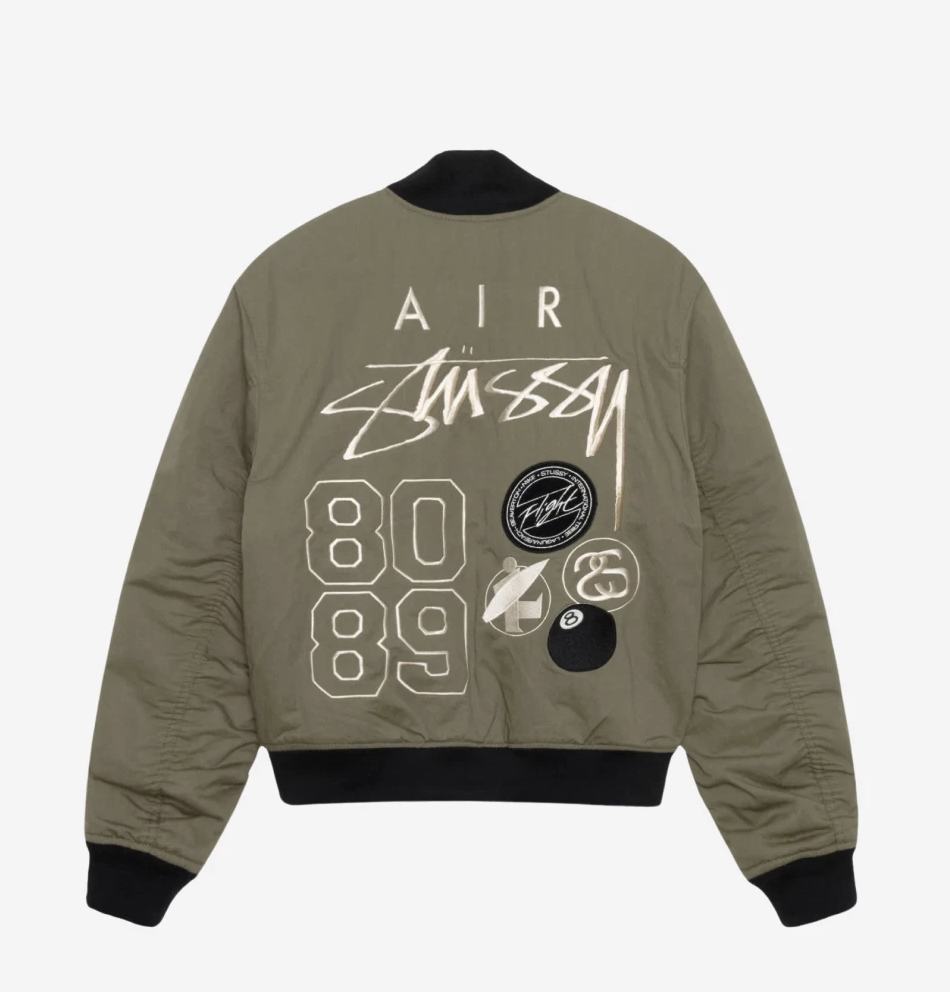 Nike x Stüssy Reversible Jacket 雙面穿夾克外套綠