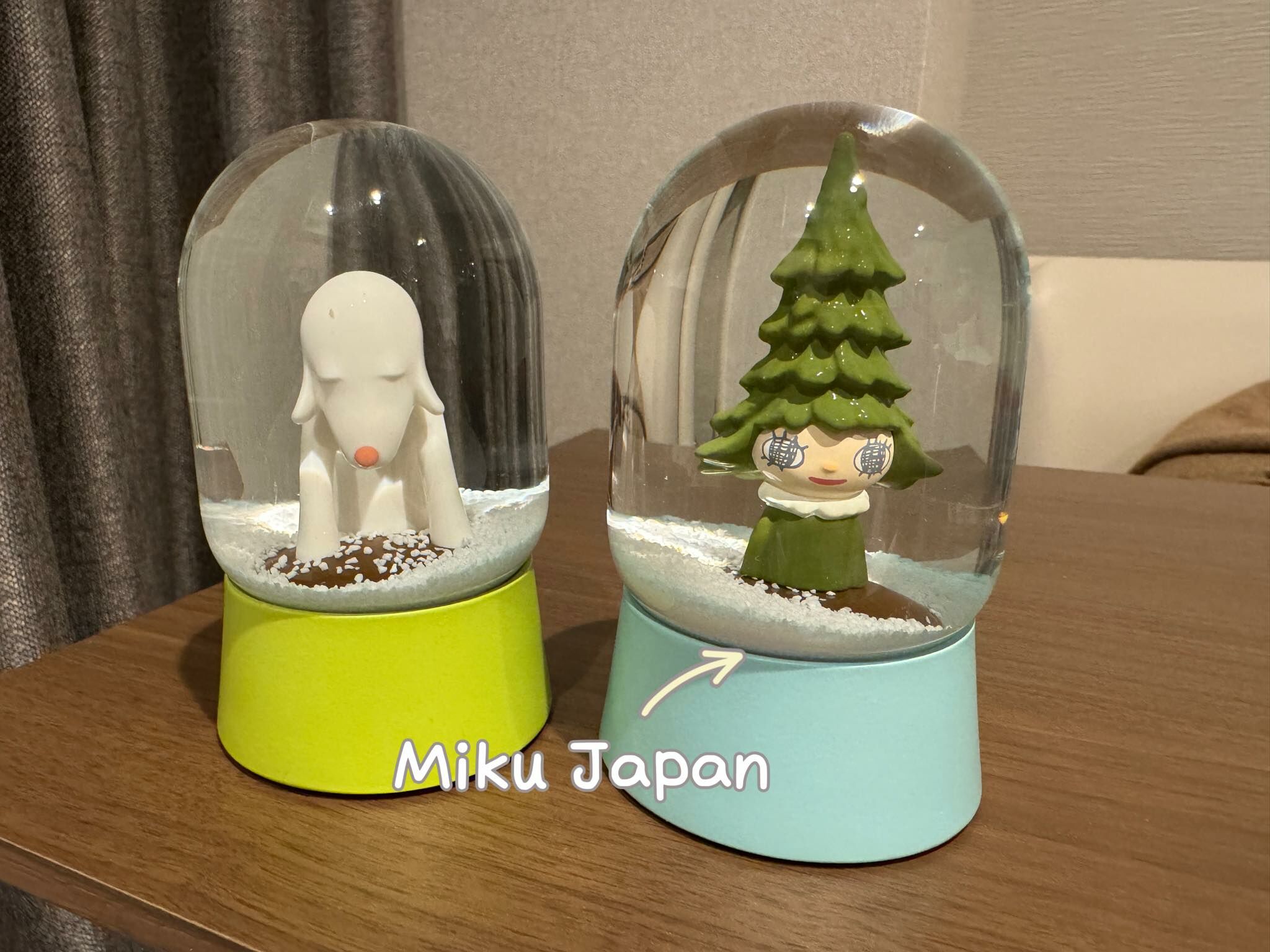 [現貨]奈良美智  青森犬 雪球裝飾