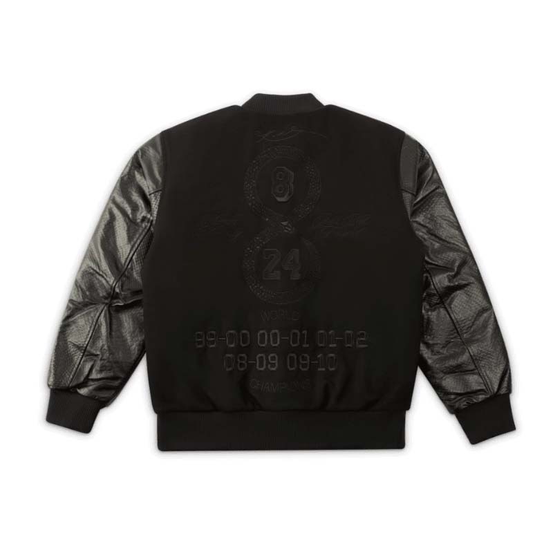 Nike Destroyer Jacket "Mamba Mentality" 曼巴精神 外套 皮革 黑 FB6983-010 [台灣現貨]