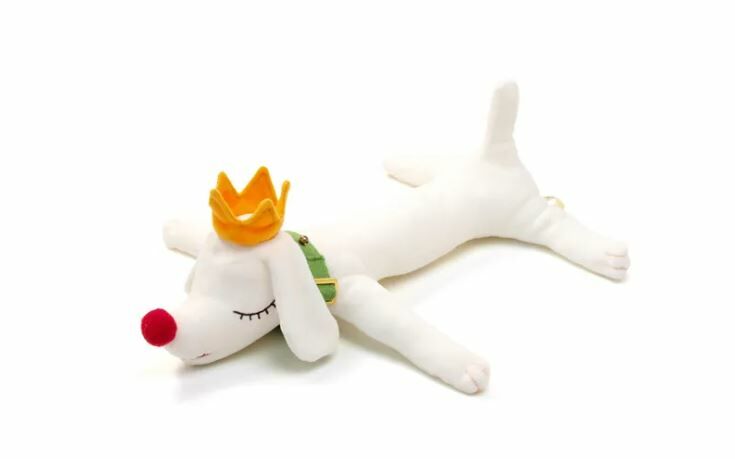 [現貨優惠]奈良美智  奈良美智  皇冠 夢遊犬 S號