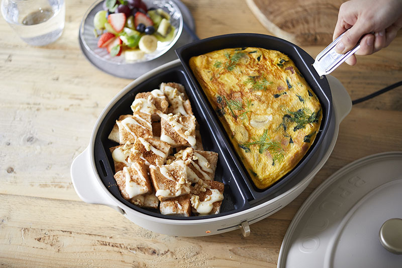 BRUNO 橢圓鍋鴛鴦烤盤 BOE053-HALF (適用於BOE053)