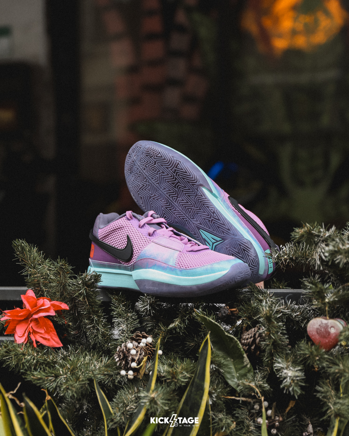 NIKE JA 1 Christmas 紫色莫蘭特聖誕節籃球鞋【FV5559-500】Ja Morant