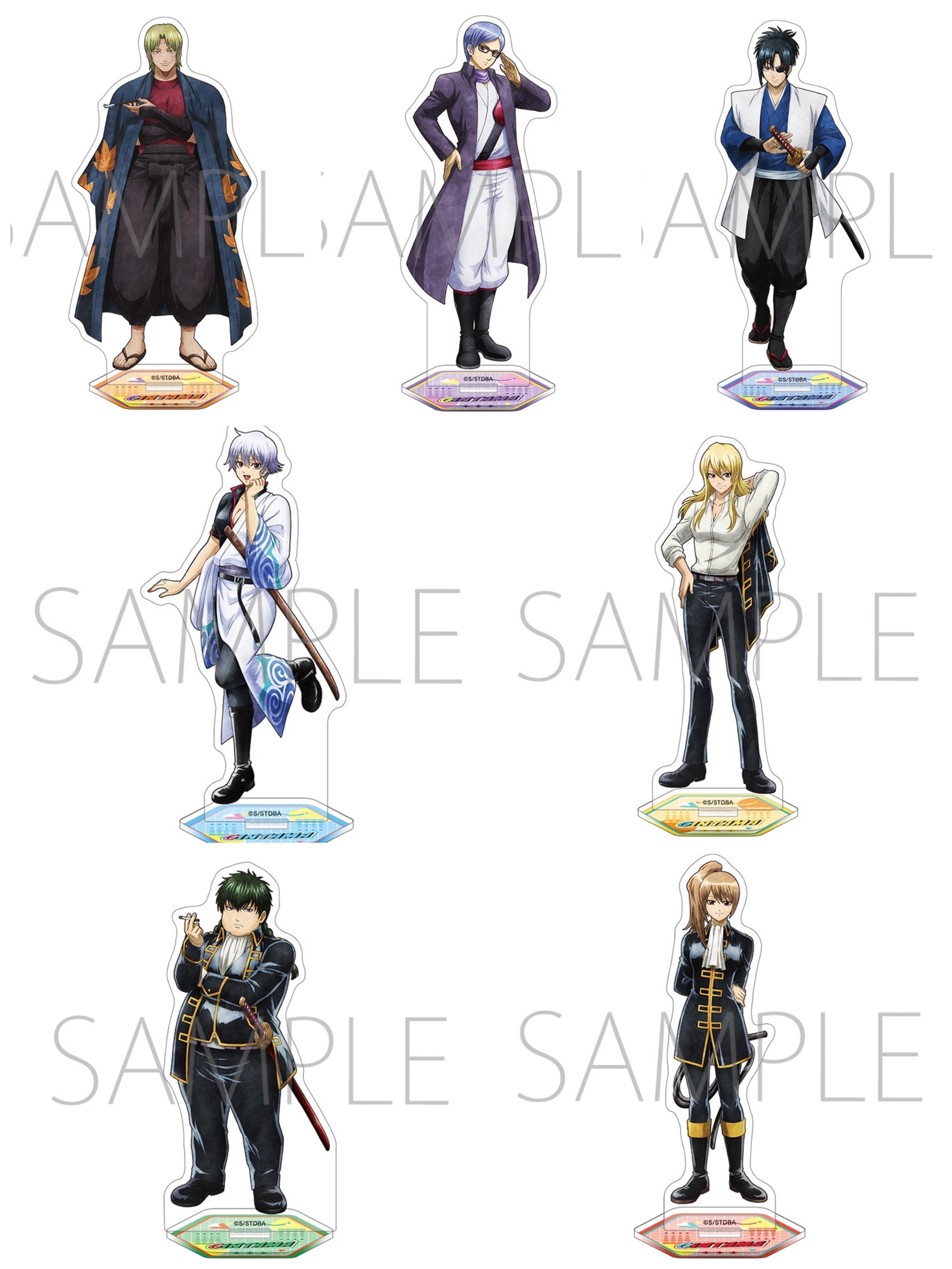 MOVIC 預訂2024/3月 銀魂　アクリルスタンド