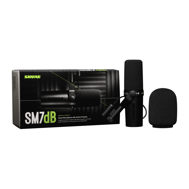 SHURE SM7dB and MVX2U Bundle