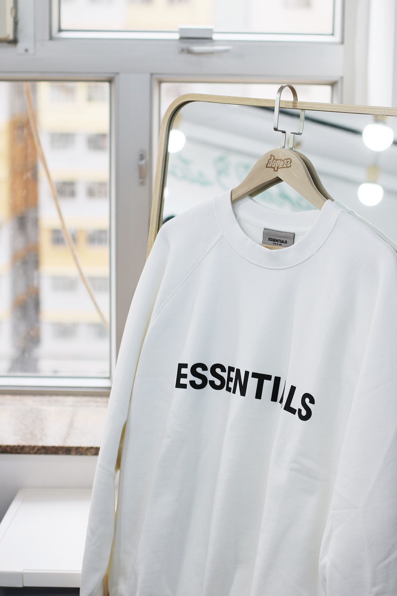 Fear Of God Essentials  Crewneck White