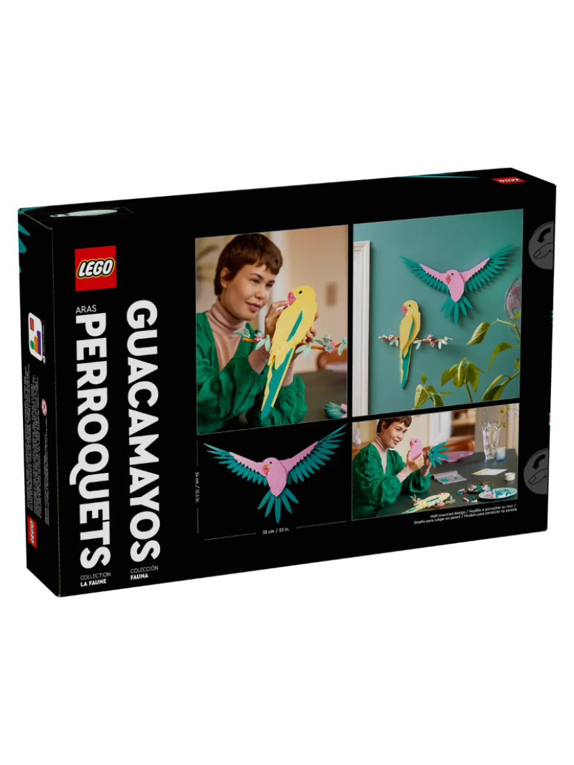 LEGO 31211 The Fauna Collection – Macaw Parrots