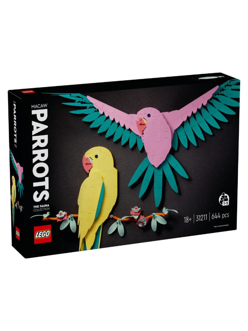 LEGO 31211 The Fauna Collection – Macaw Parrots