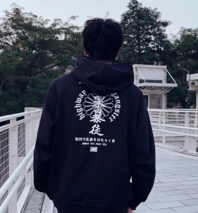 XCTRL 高架暴徒帽T-黑