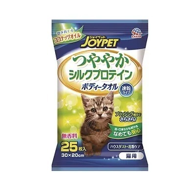 Joypet 貓用 小包濕紙巾 25枚