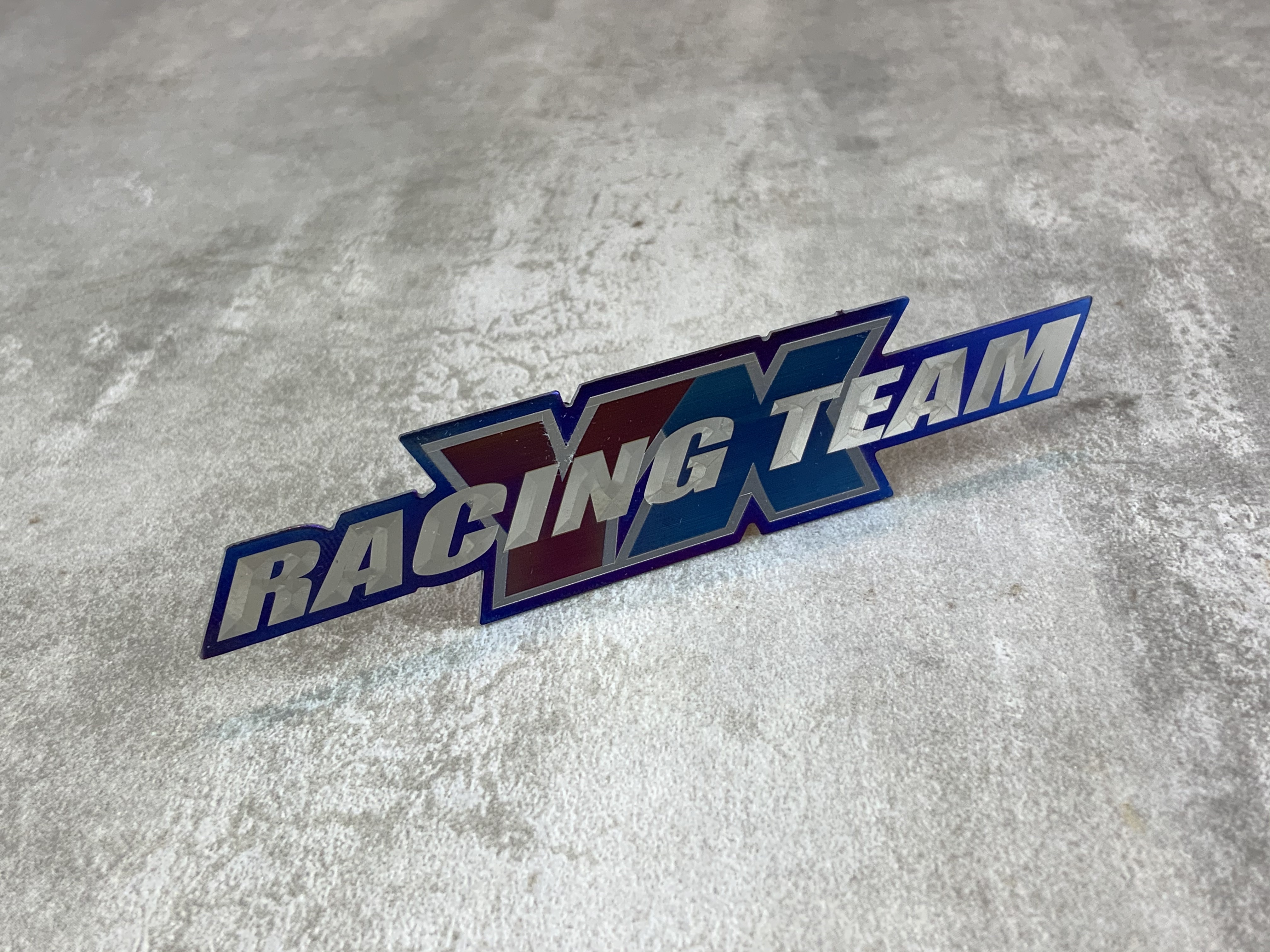 【YX部品】鈦貼紙 鈦合金 貼紙 鈦牌 3D效果 亞旭貼紙