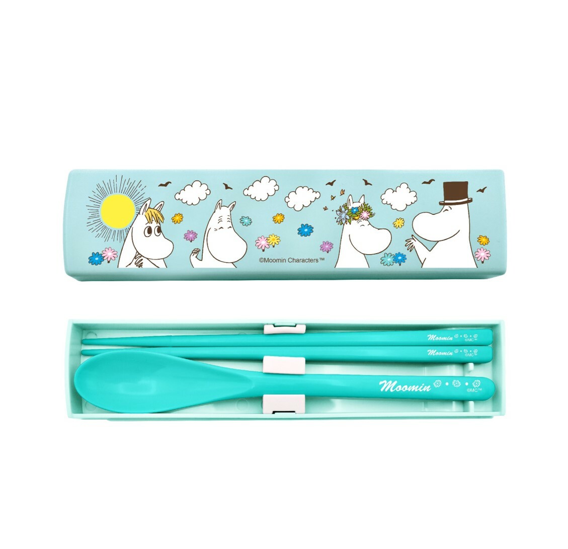 姆明一族 | 餐具套裝 (匙+筷)