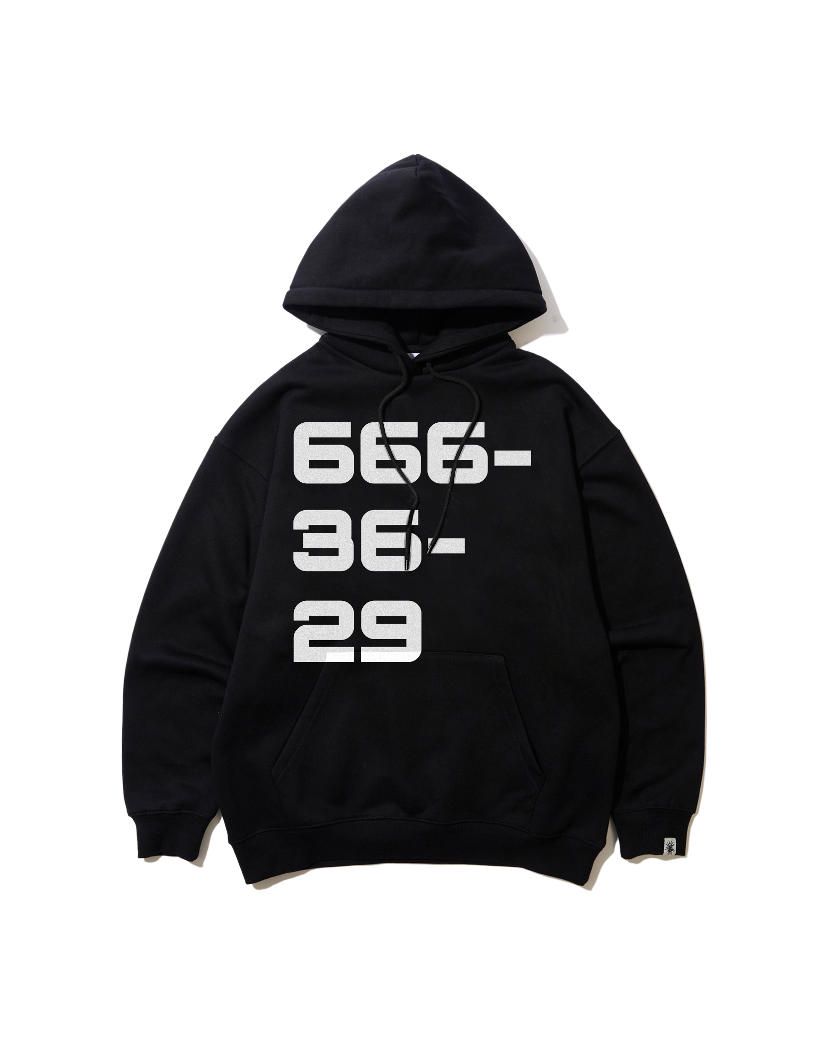 VIRUSWORLD SEX! SEX! SEX! 重磅連帽衛衣 黑