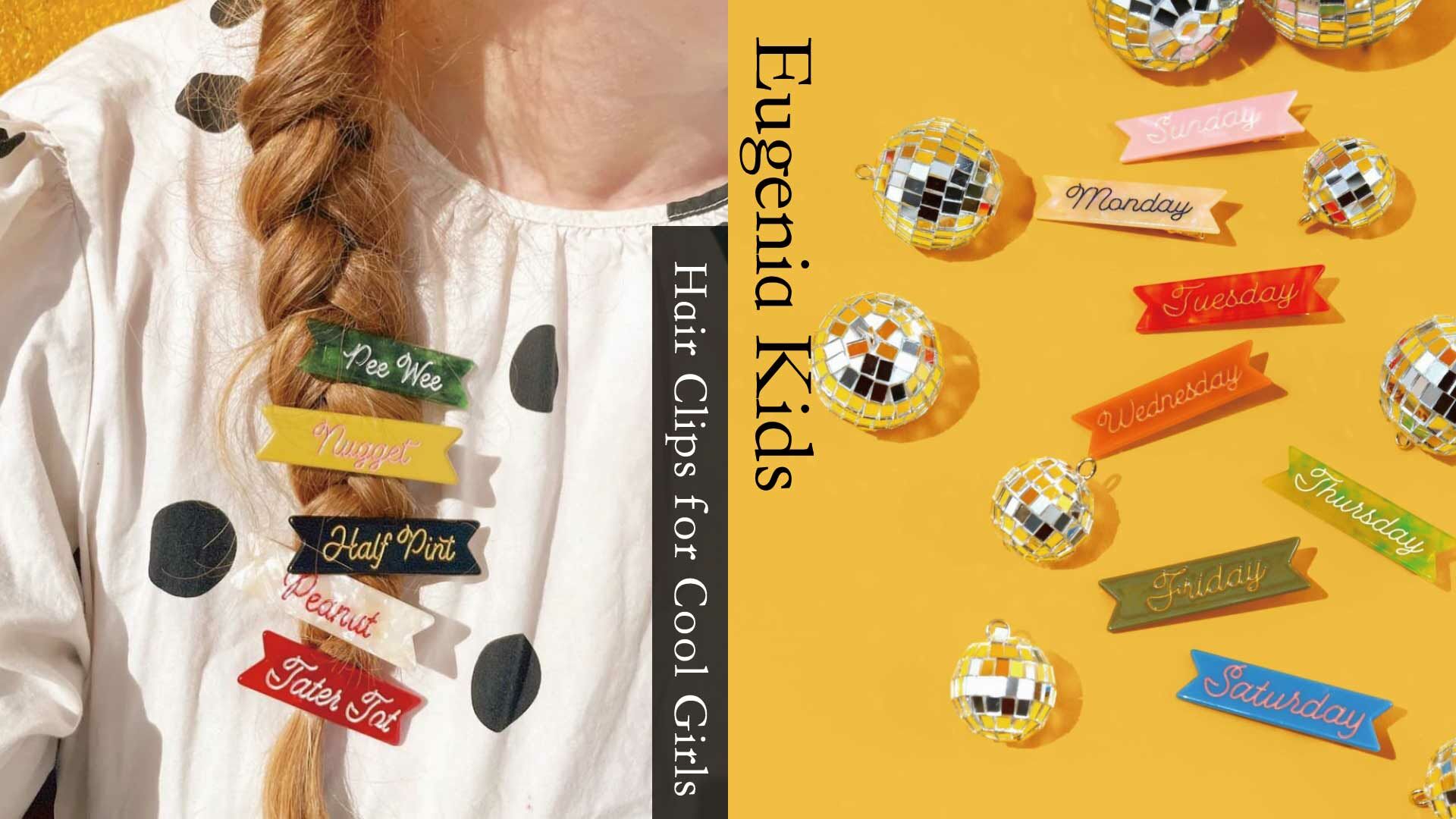 Eugenia Kids,悄悄話髮夾,髮飾,飾品,髮夾,親子,髮型