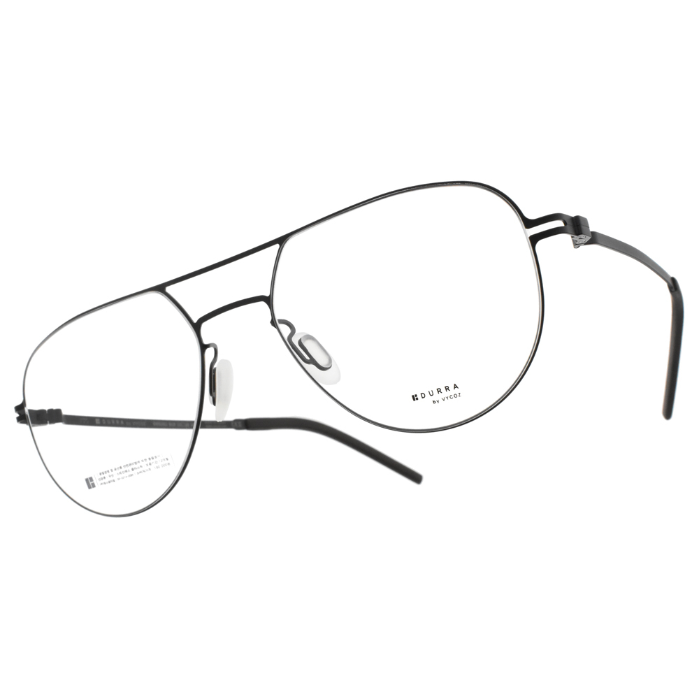【VYCOZ】DR9202 (五色) 雙槓圓框光學眼鏡 -DURRA薄鋼系列