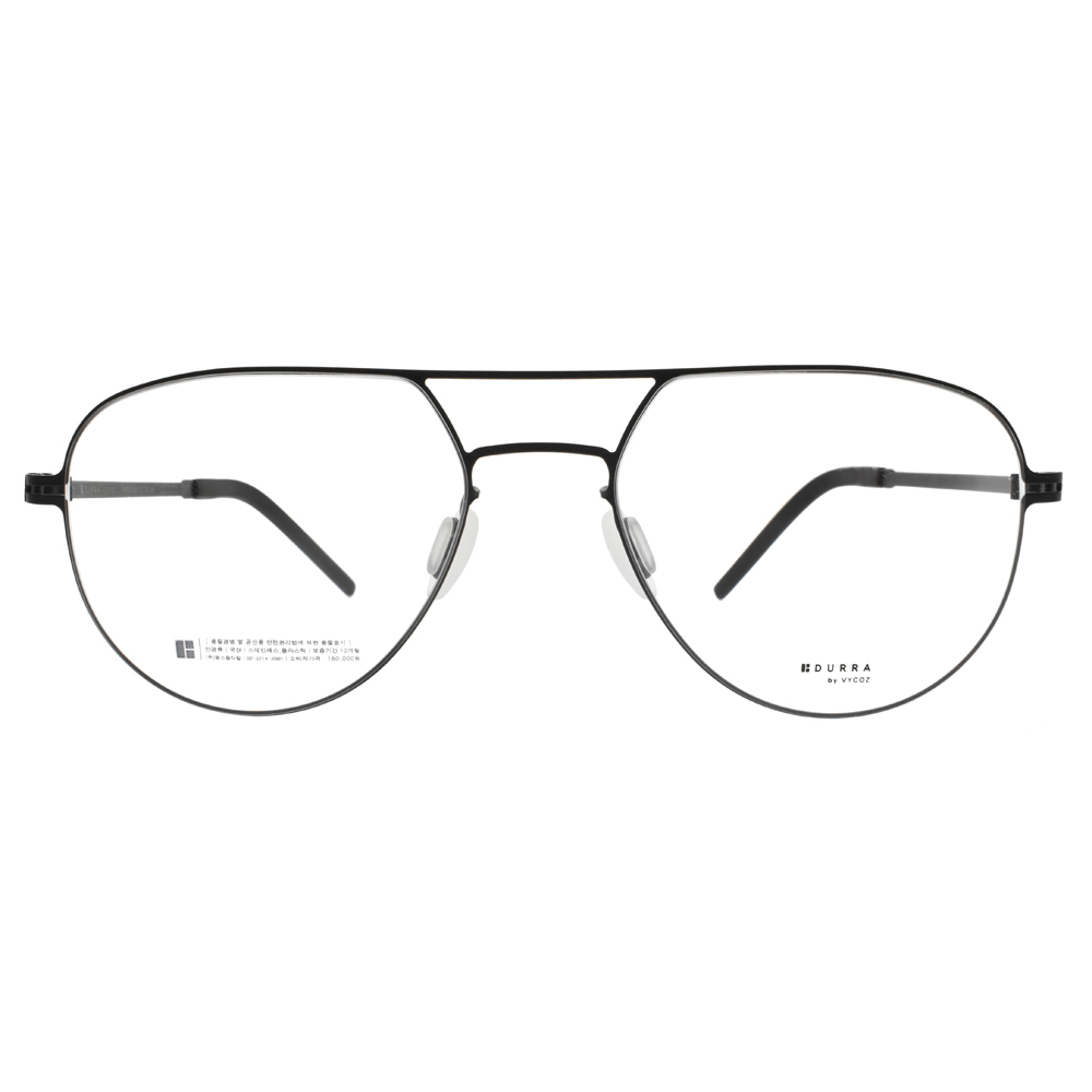 【VYCOZ】DR9202 (五色) 雙槓圓框光學眼鏡 -DURRA薄鋼系列