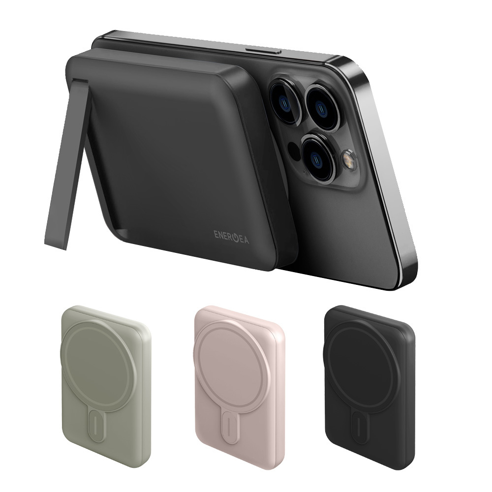 ENERGEA 新加坡 MagPac Mini 10000mAh 磁吸無線快充帶支架行動電源